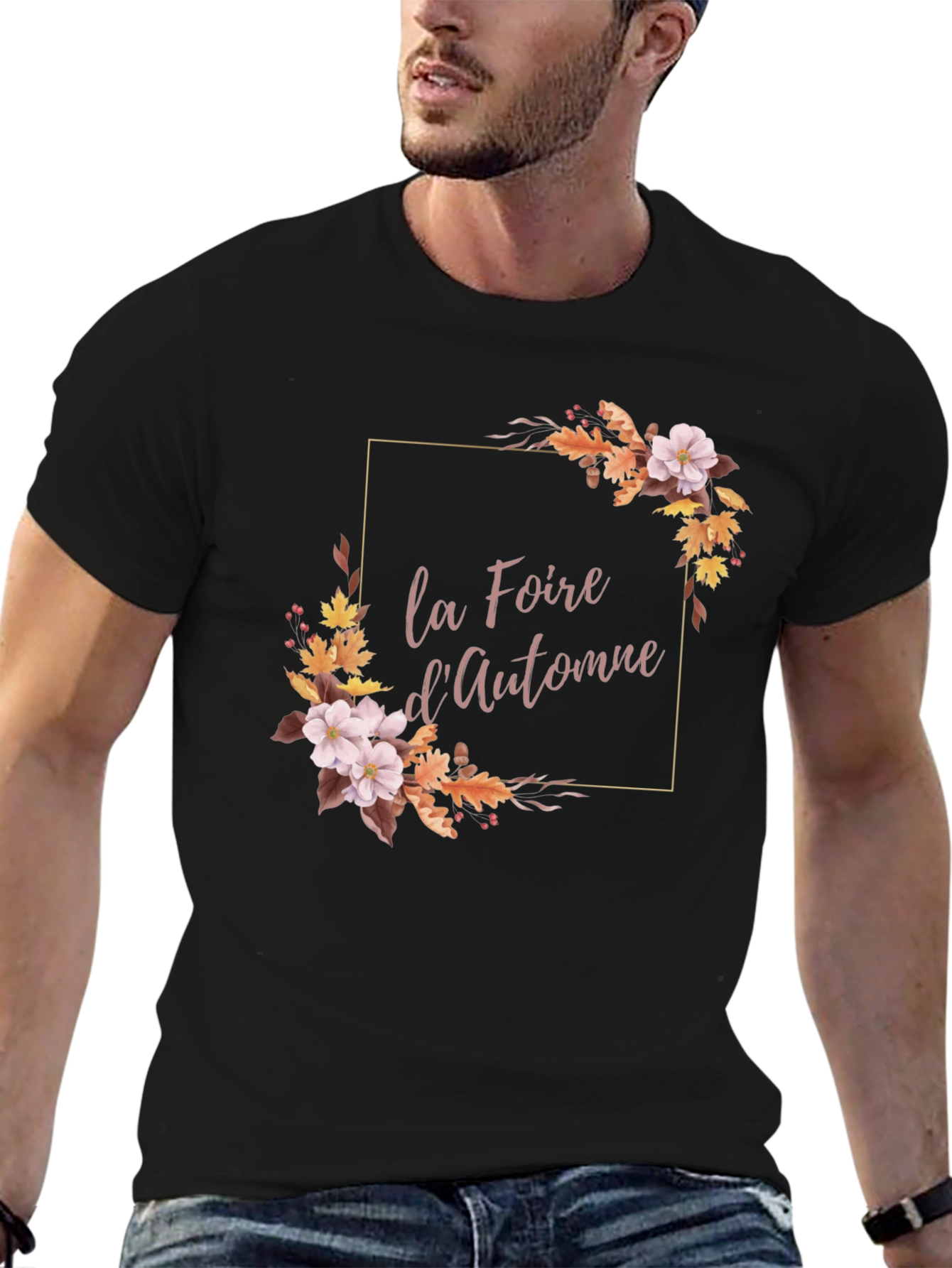 Autumn Fair T-Shirt - Floral Design