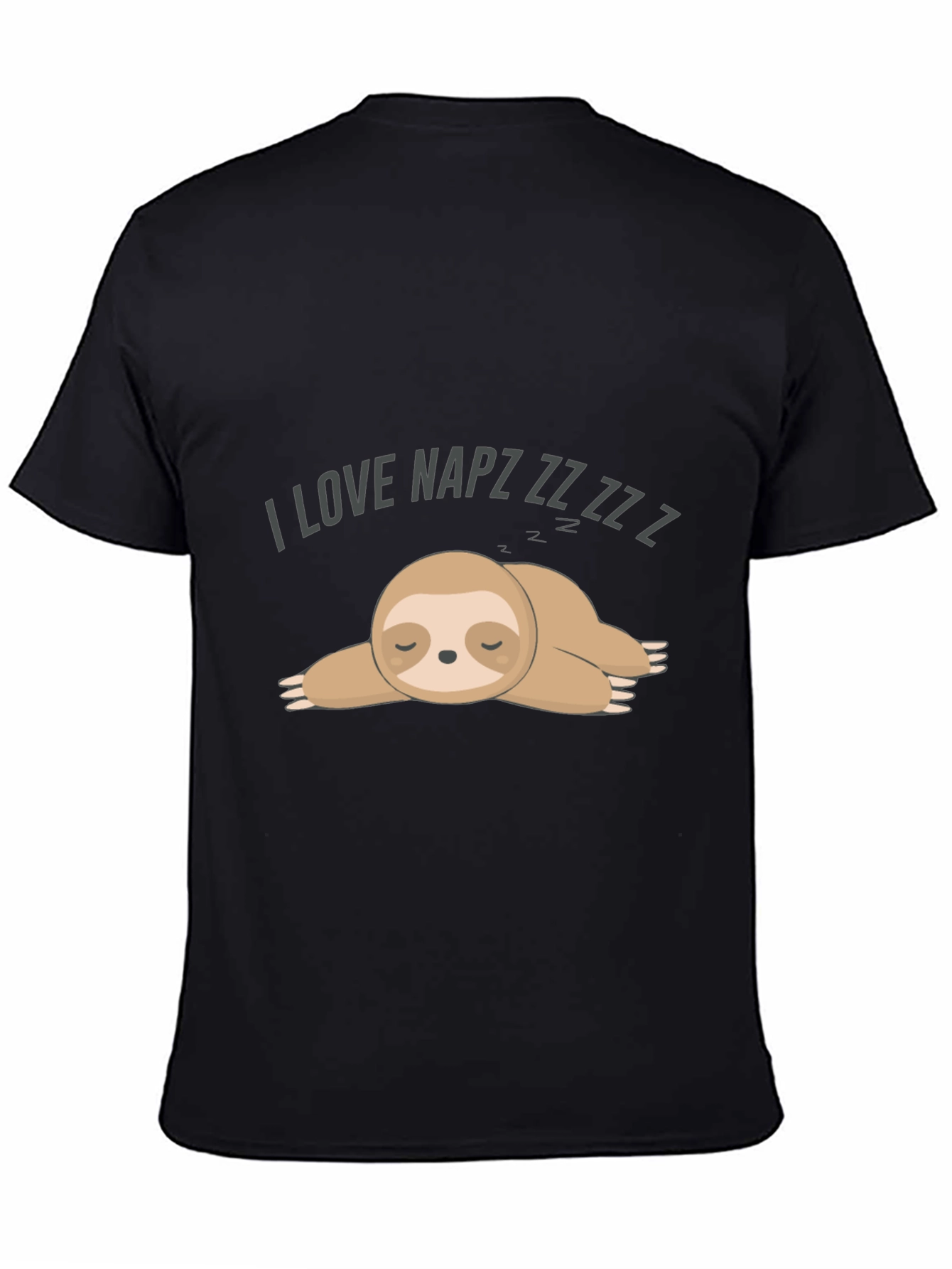 I Love Napz Sloth Graphic Tee