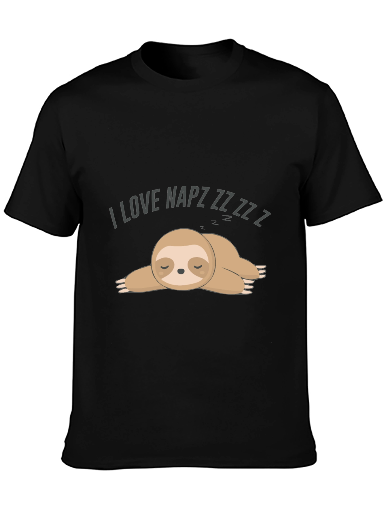 I Love Napz Sloth Graphic Tee