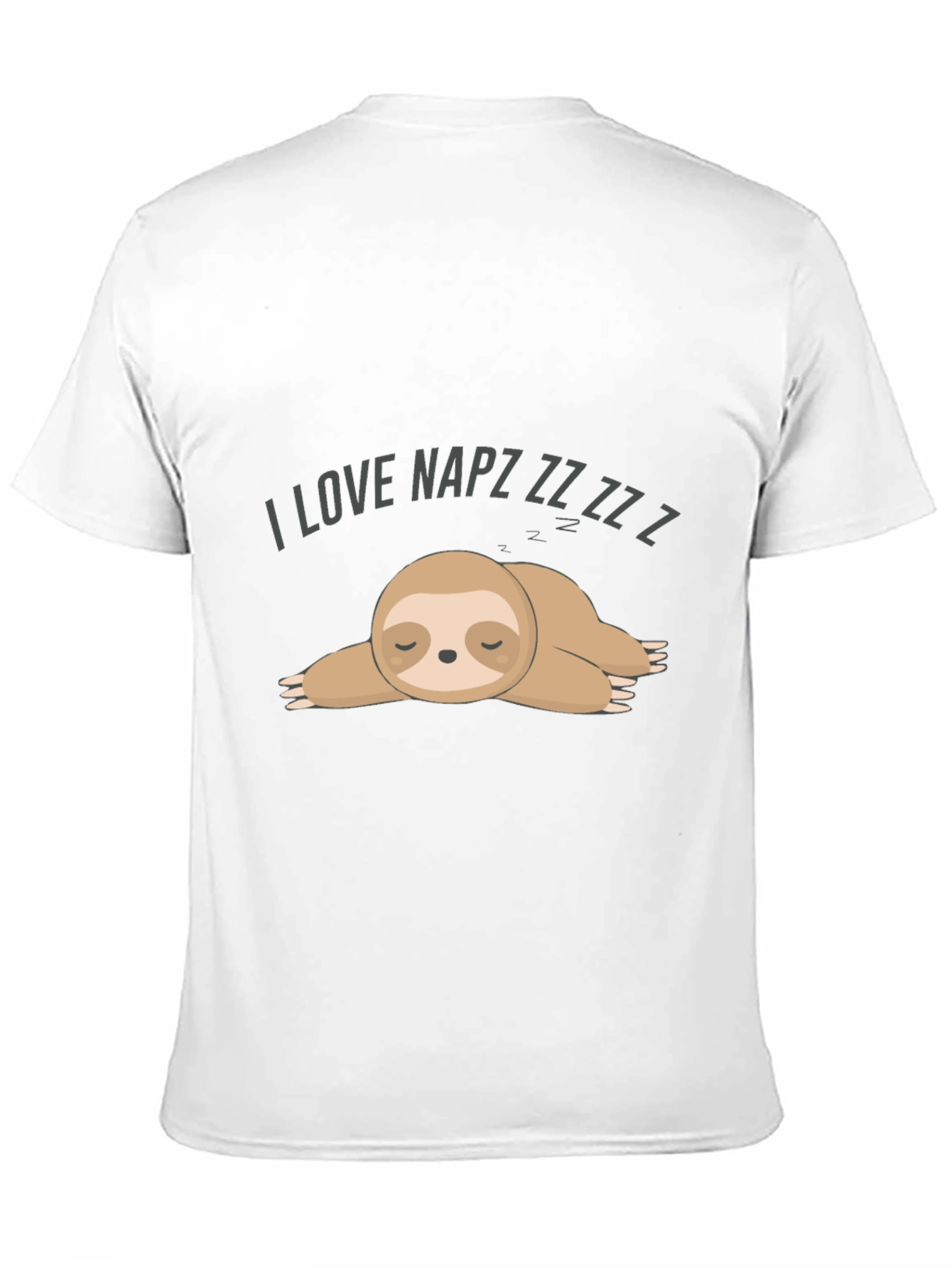 I Love Napz Sloth Graphic Tee