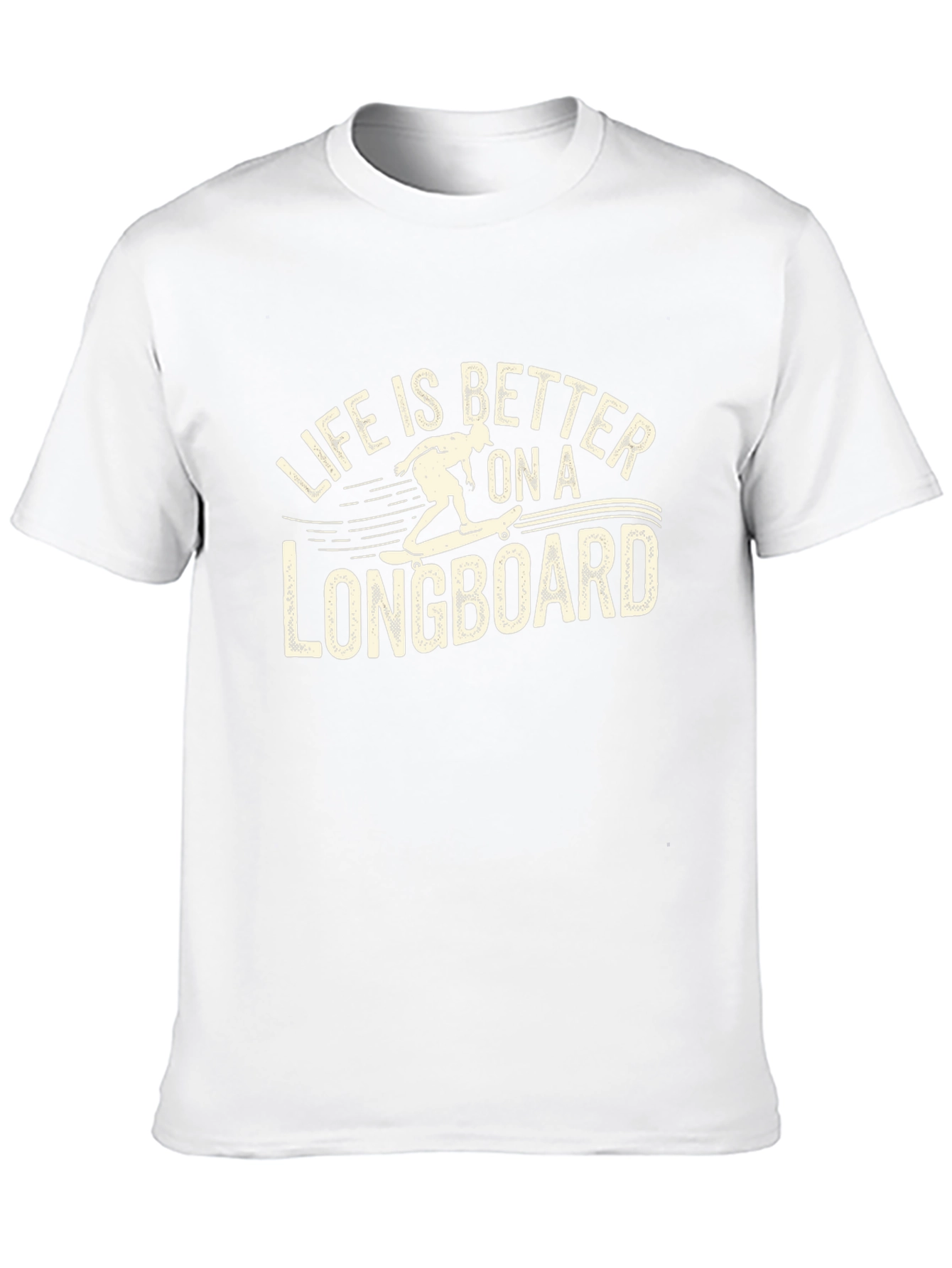 Life is Better on a Longboard Graphic T-Shirt