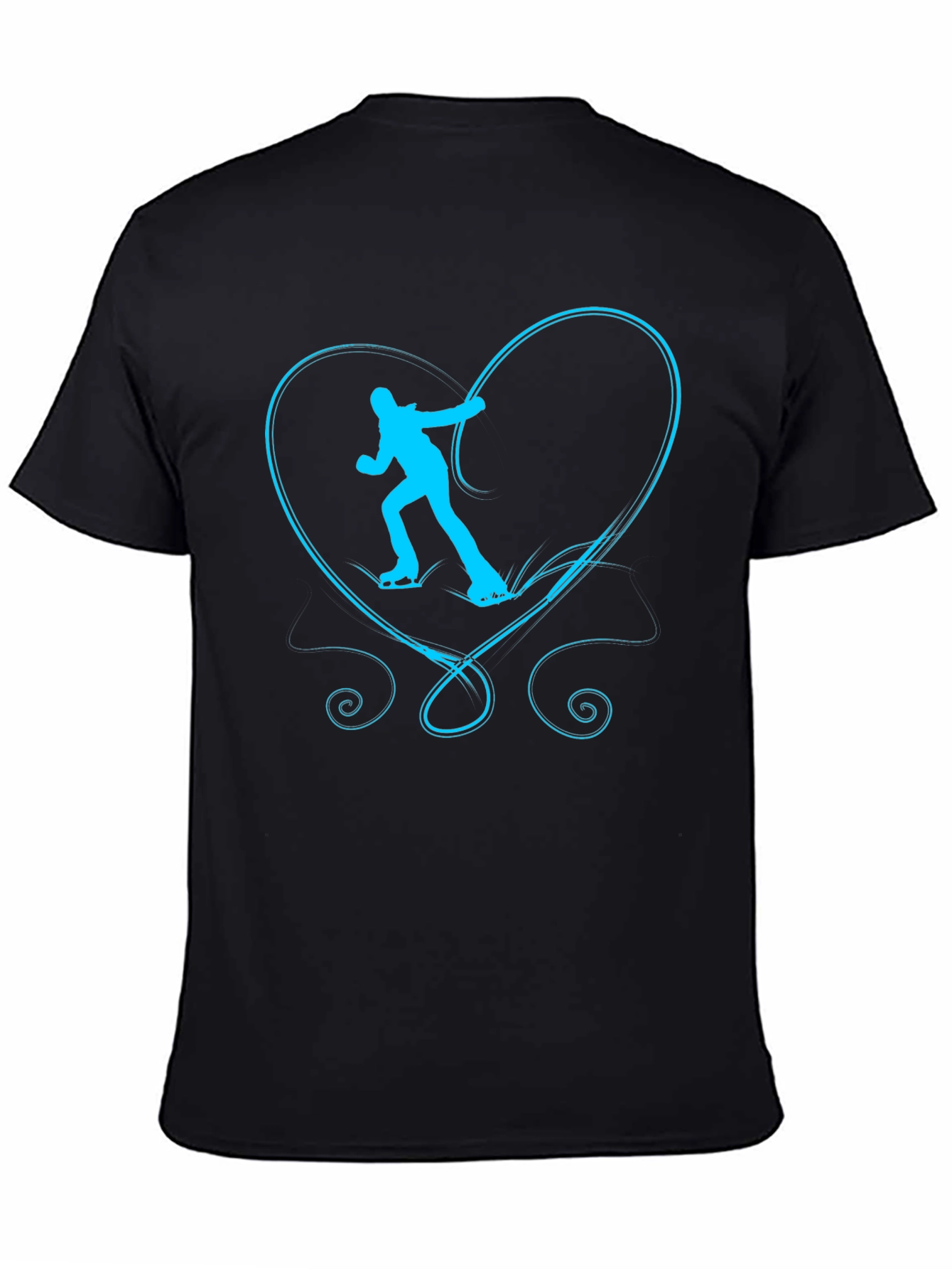 Skating Heart Graphic Tee - Unisex