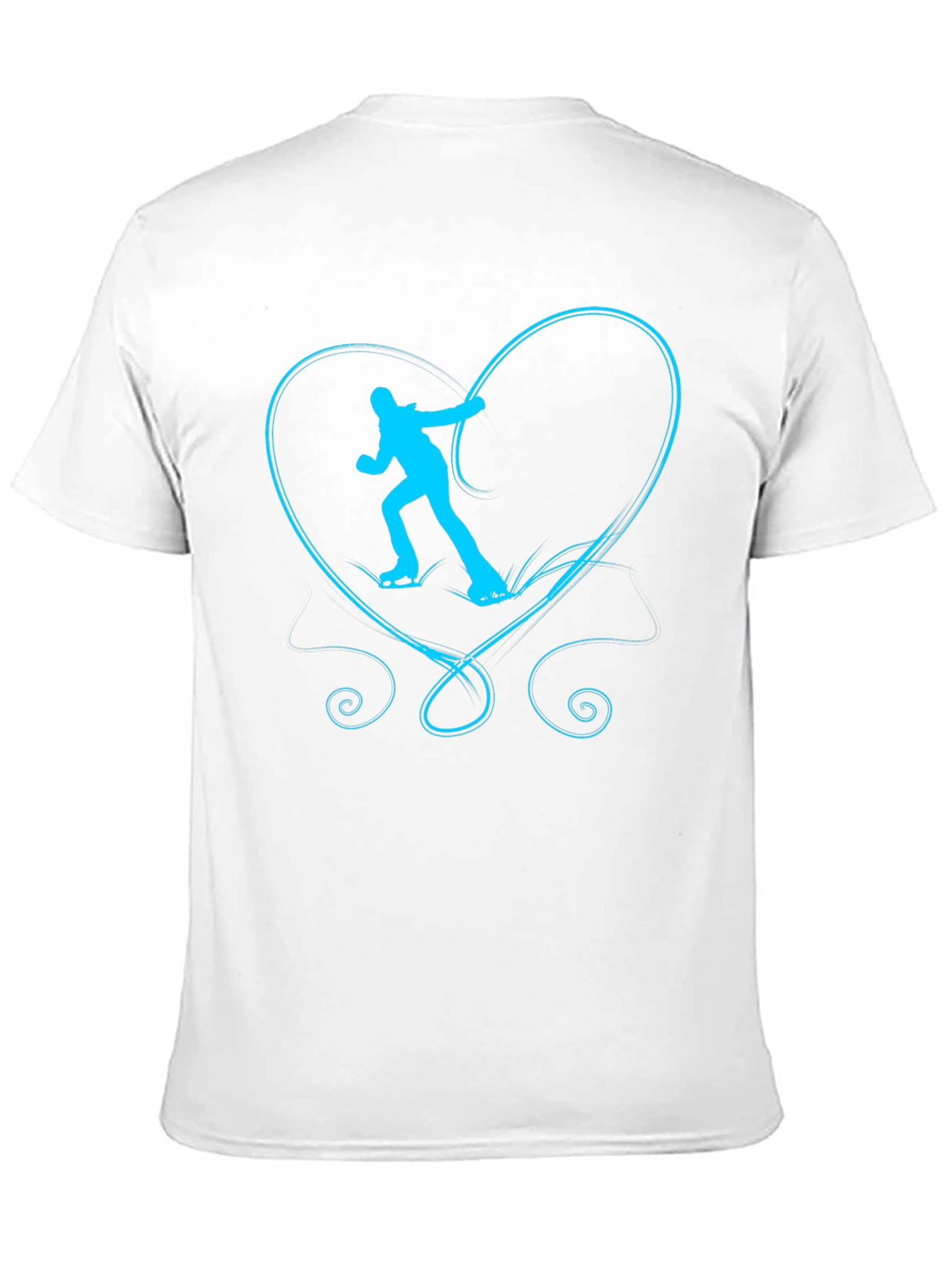 Skating Heart Graphic Tee - Unisex