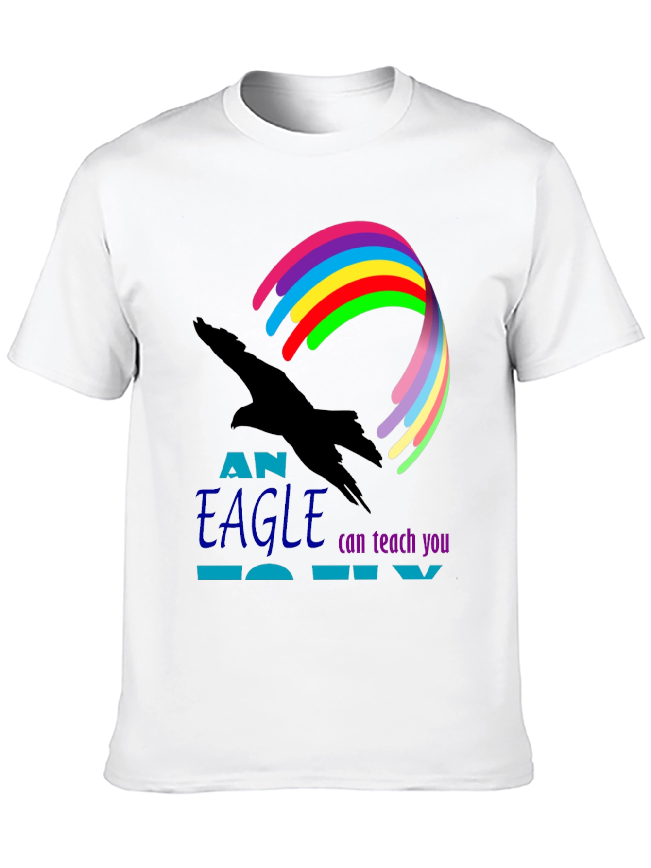 Eagle Teach You To Fly Graphic Tee