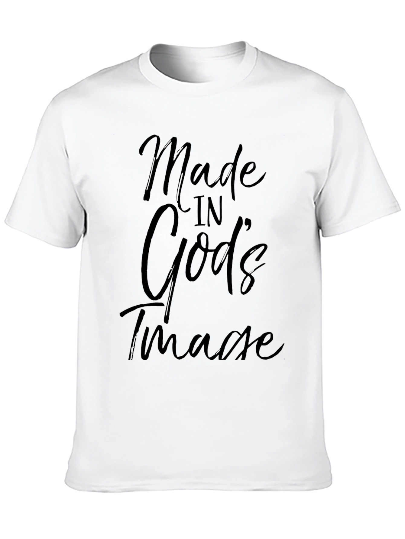 Made in Gods Image Graphic Tee - Black