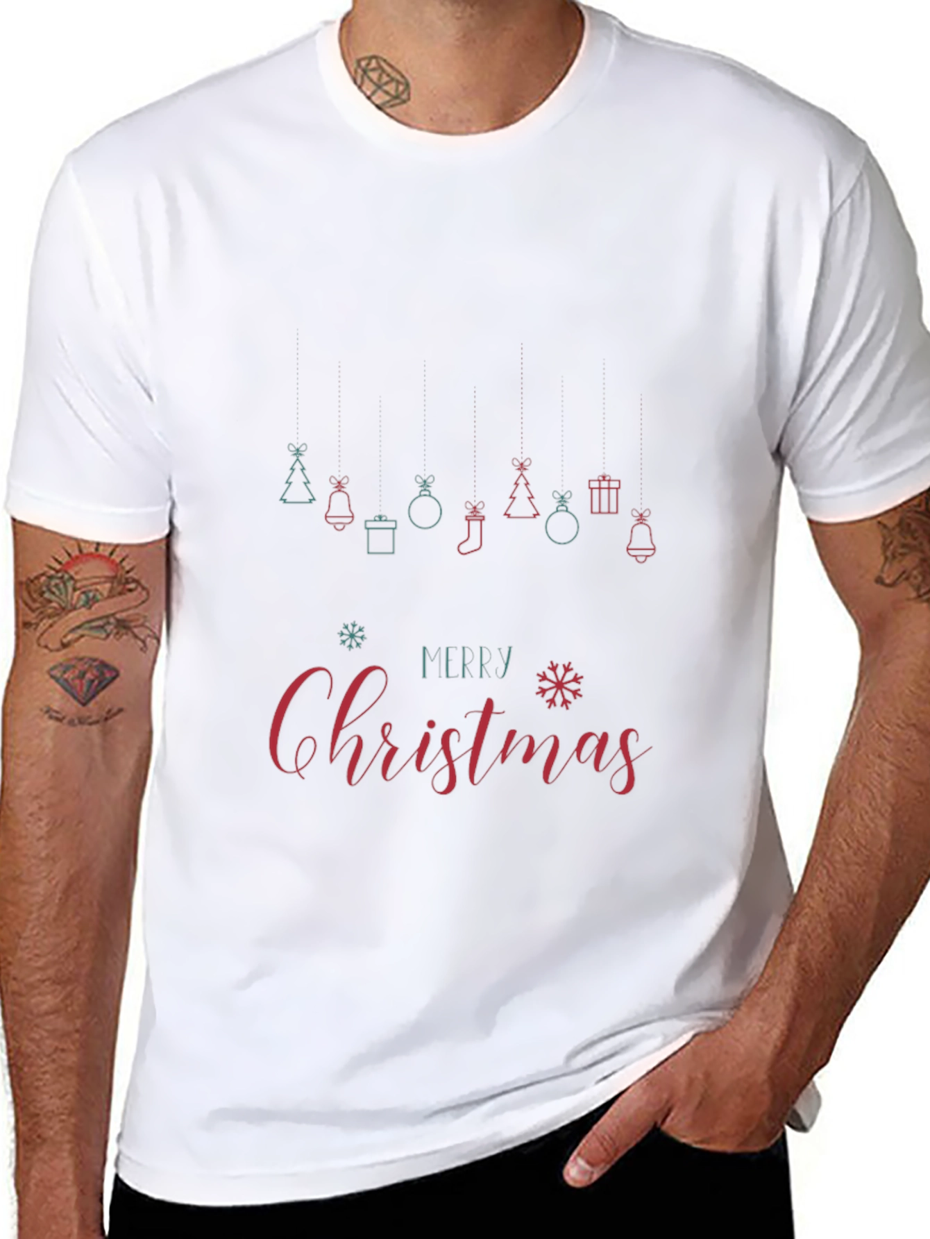 Merry Christmas T-Shirt - Holiday Festive Tee