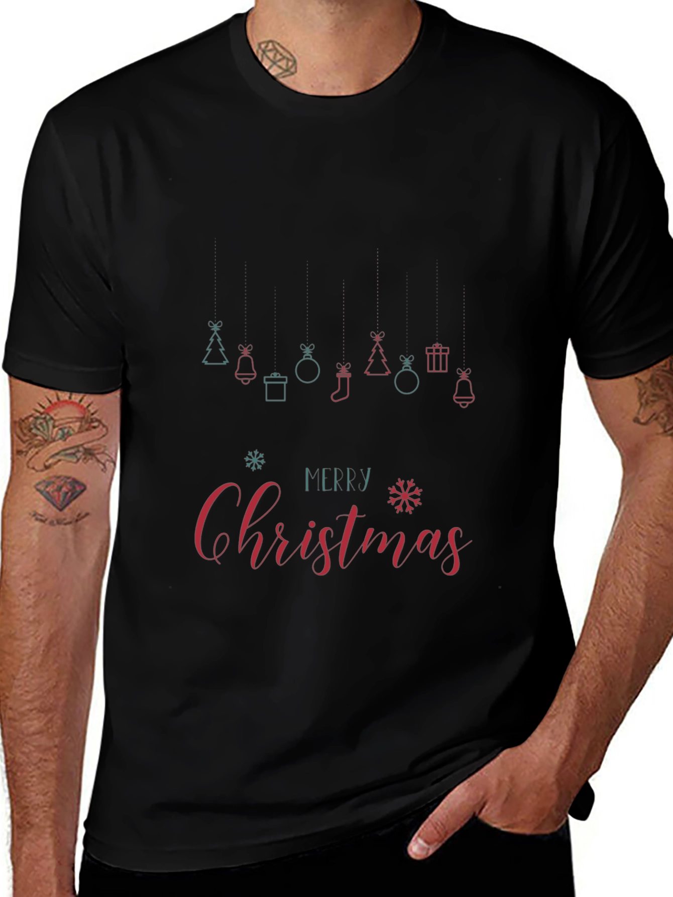 Merry Christmas T-Shirt - Holiday Festive Tee