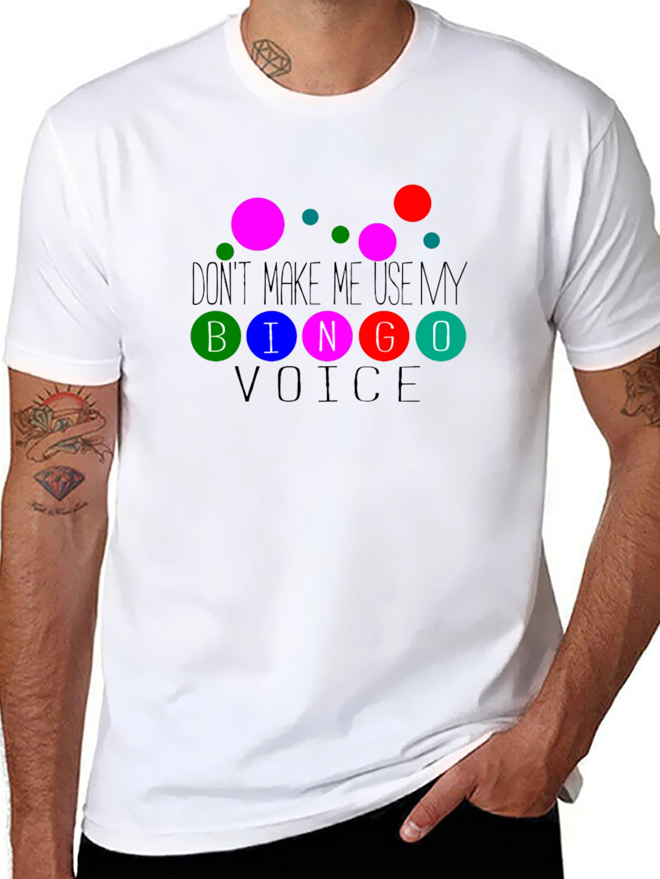 Bingo Voice Humor Graphic Tee