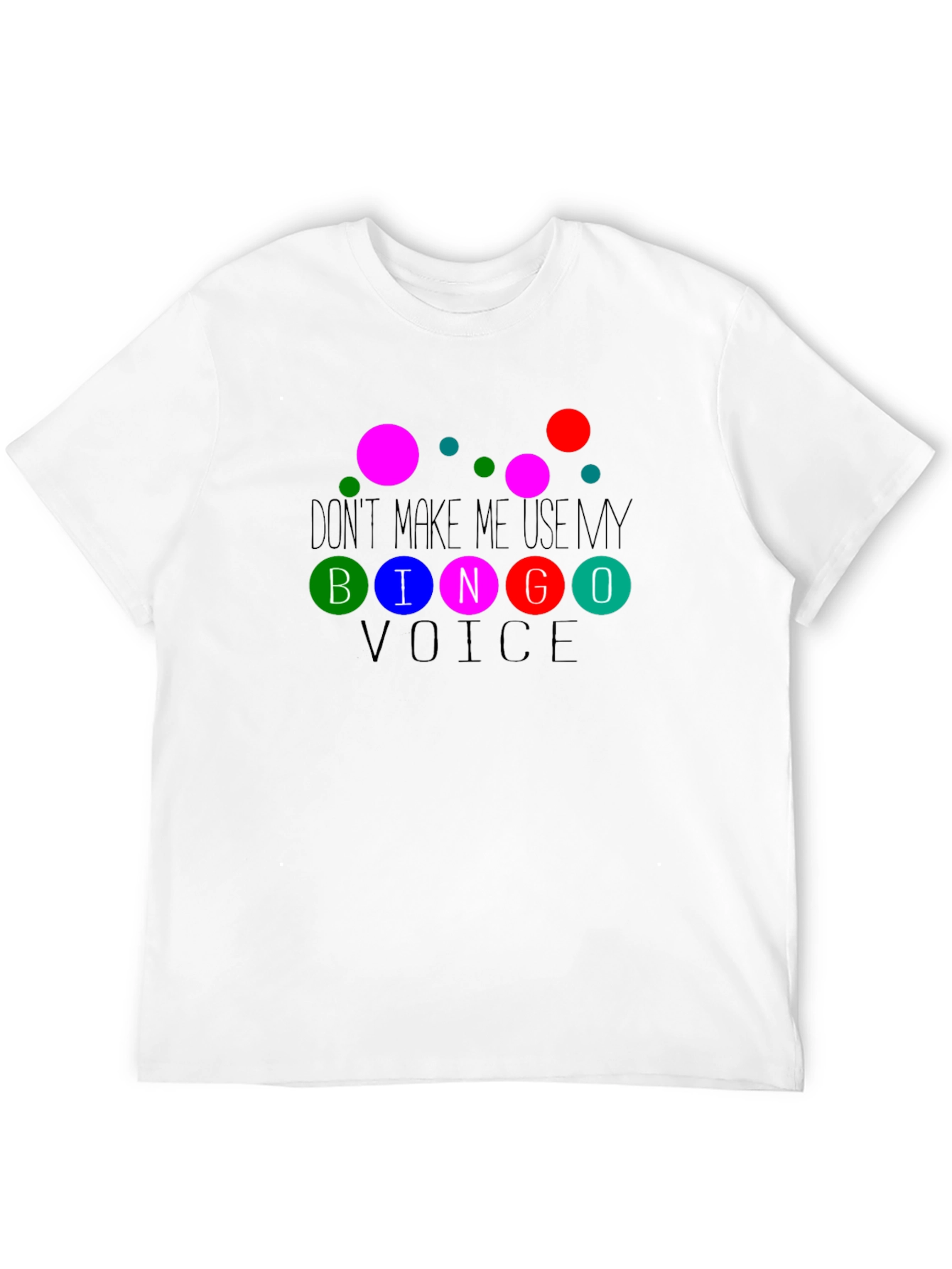 Bingo Voice Humor Graphic Tee