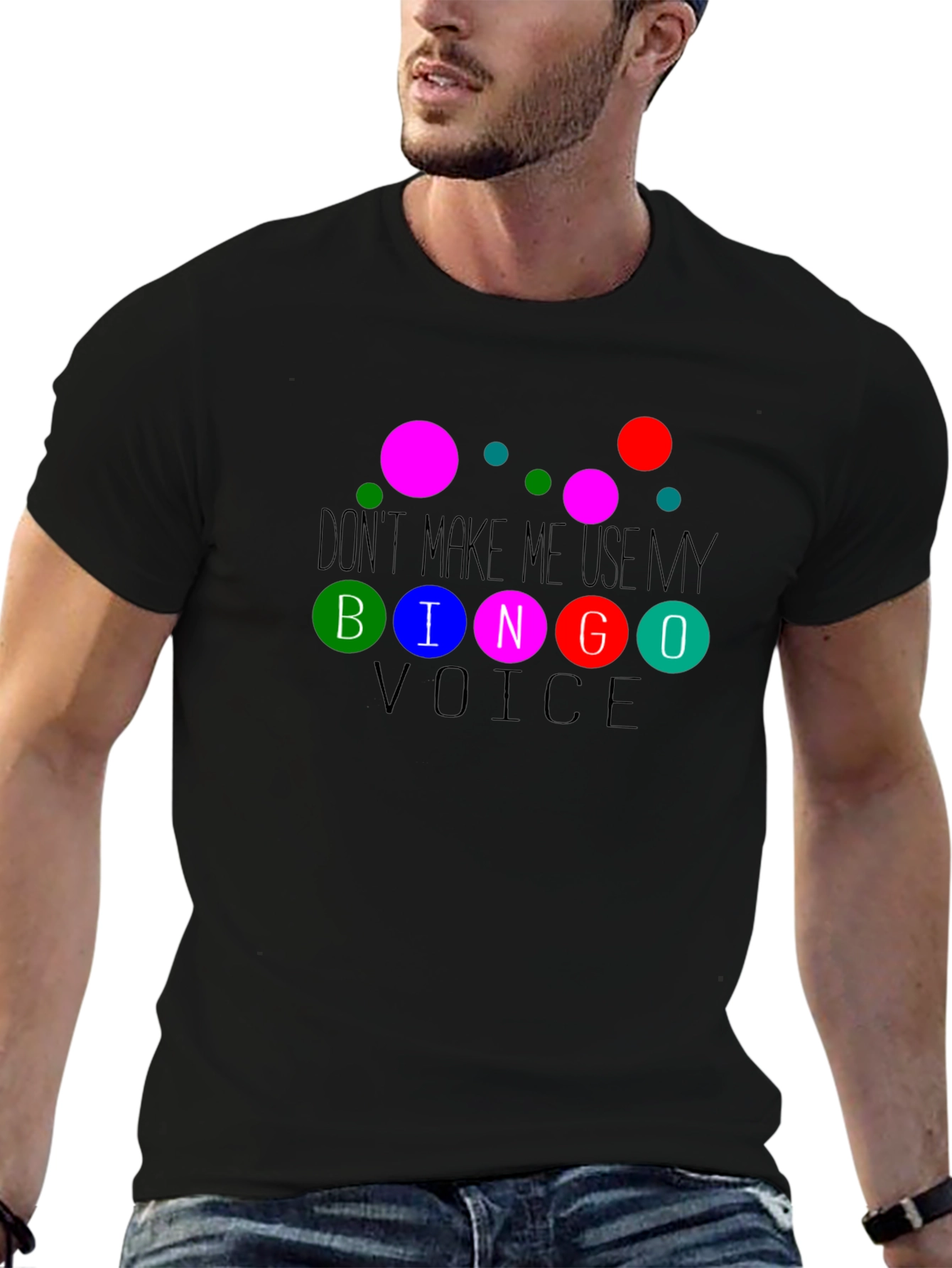 Bingo Voice Humor Graphic Tee