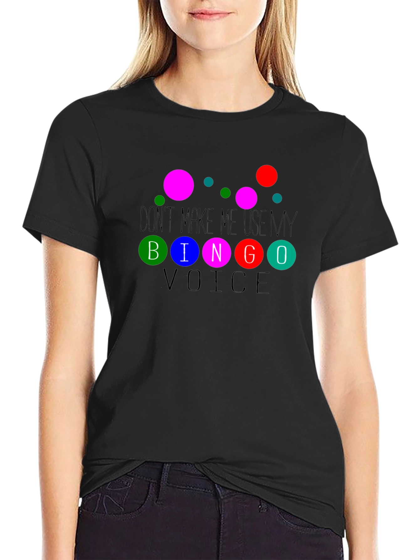 Bingo Voice Humor Graphic Tee