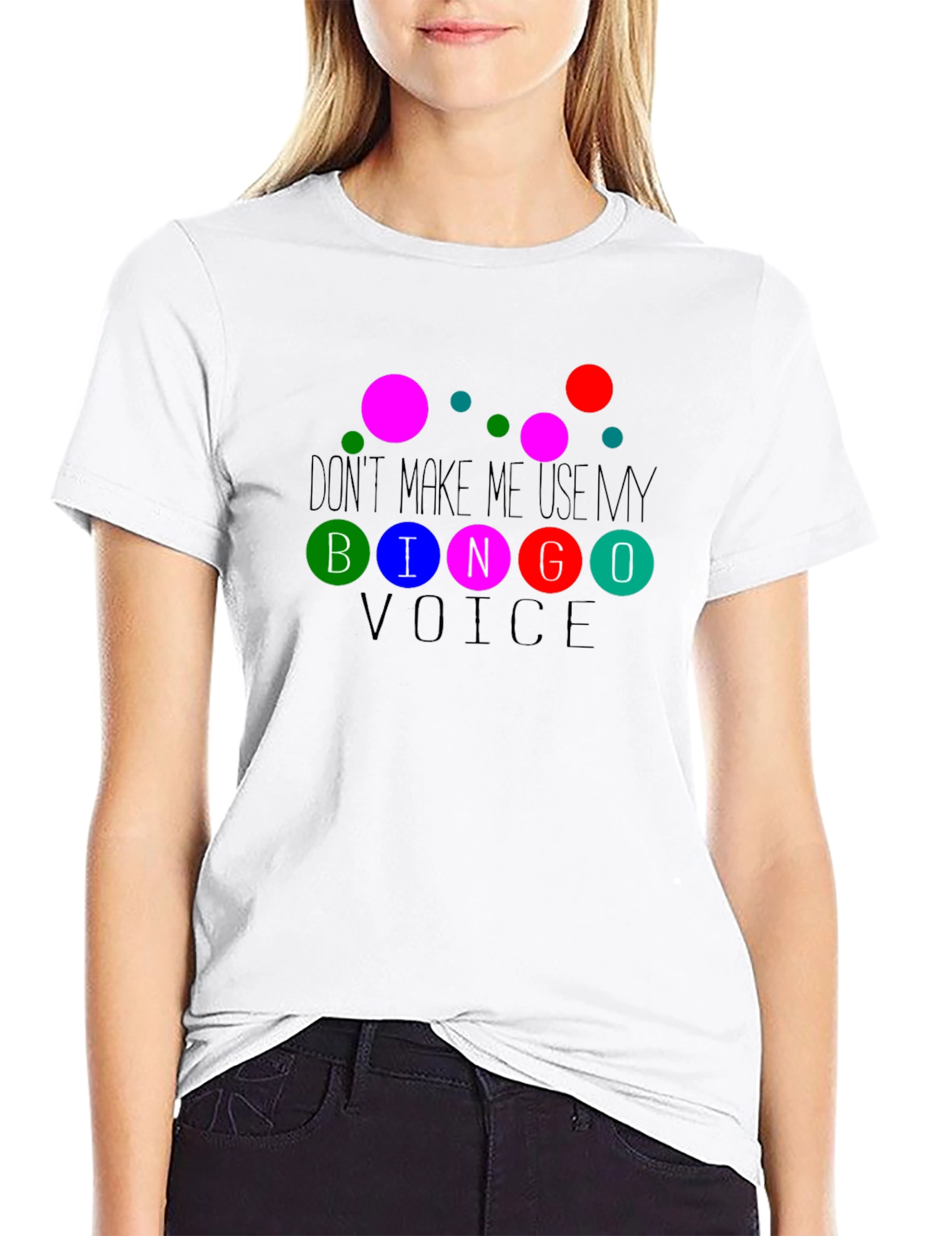 Bingo Voice Humor Graphic Tee