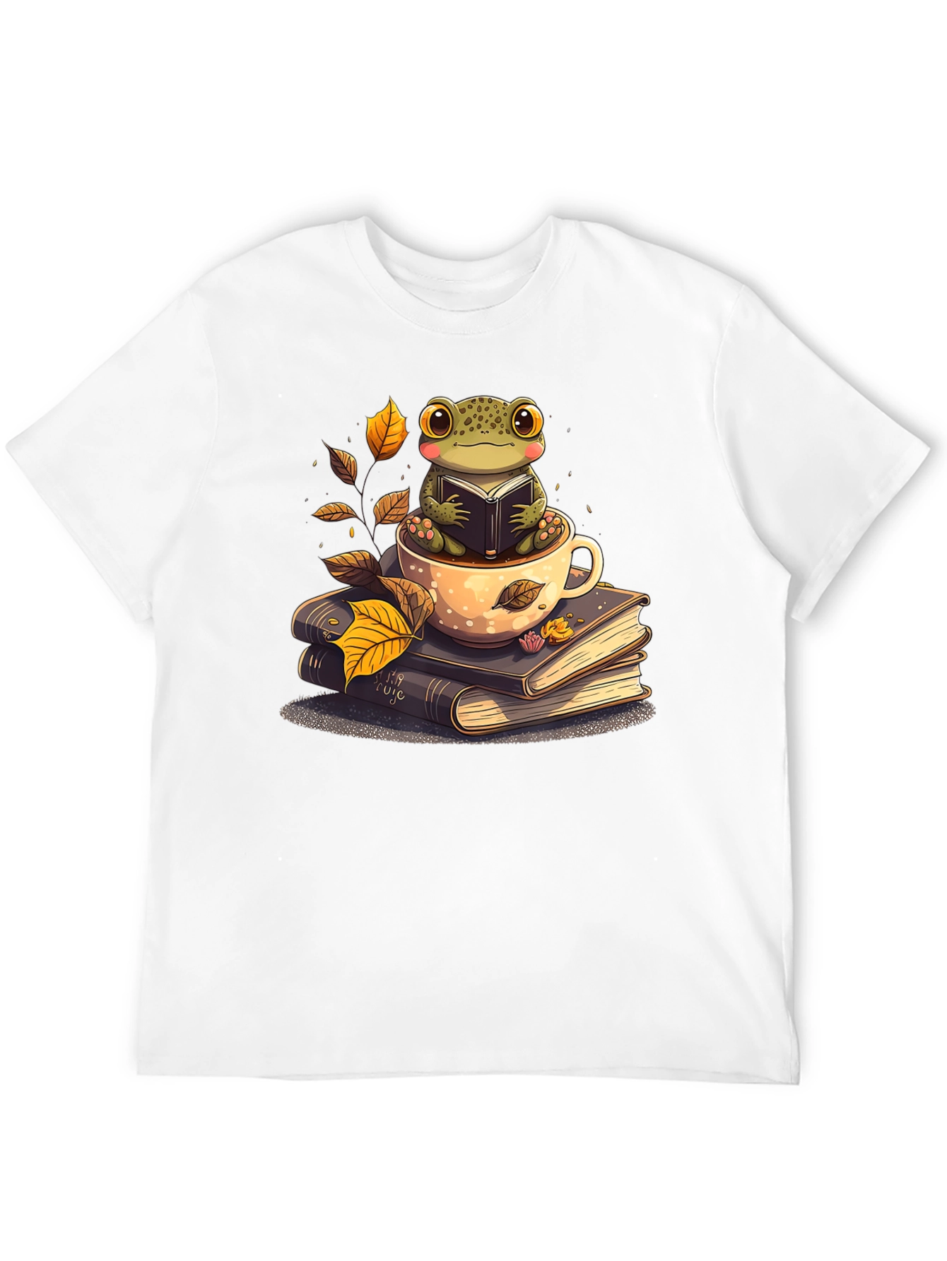 Frog Reading Book T-Shirt