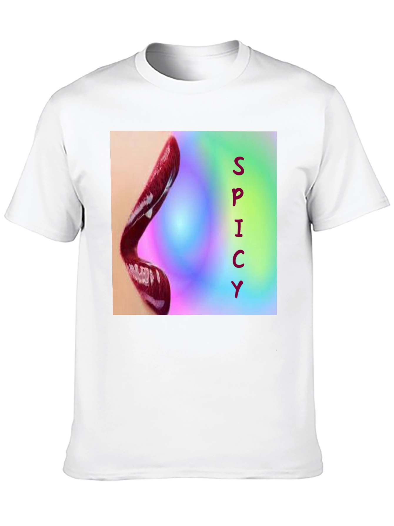 Spicy Lips Graphic Tee - Bold Statement Shirt