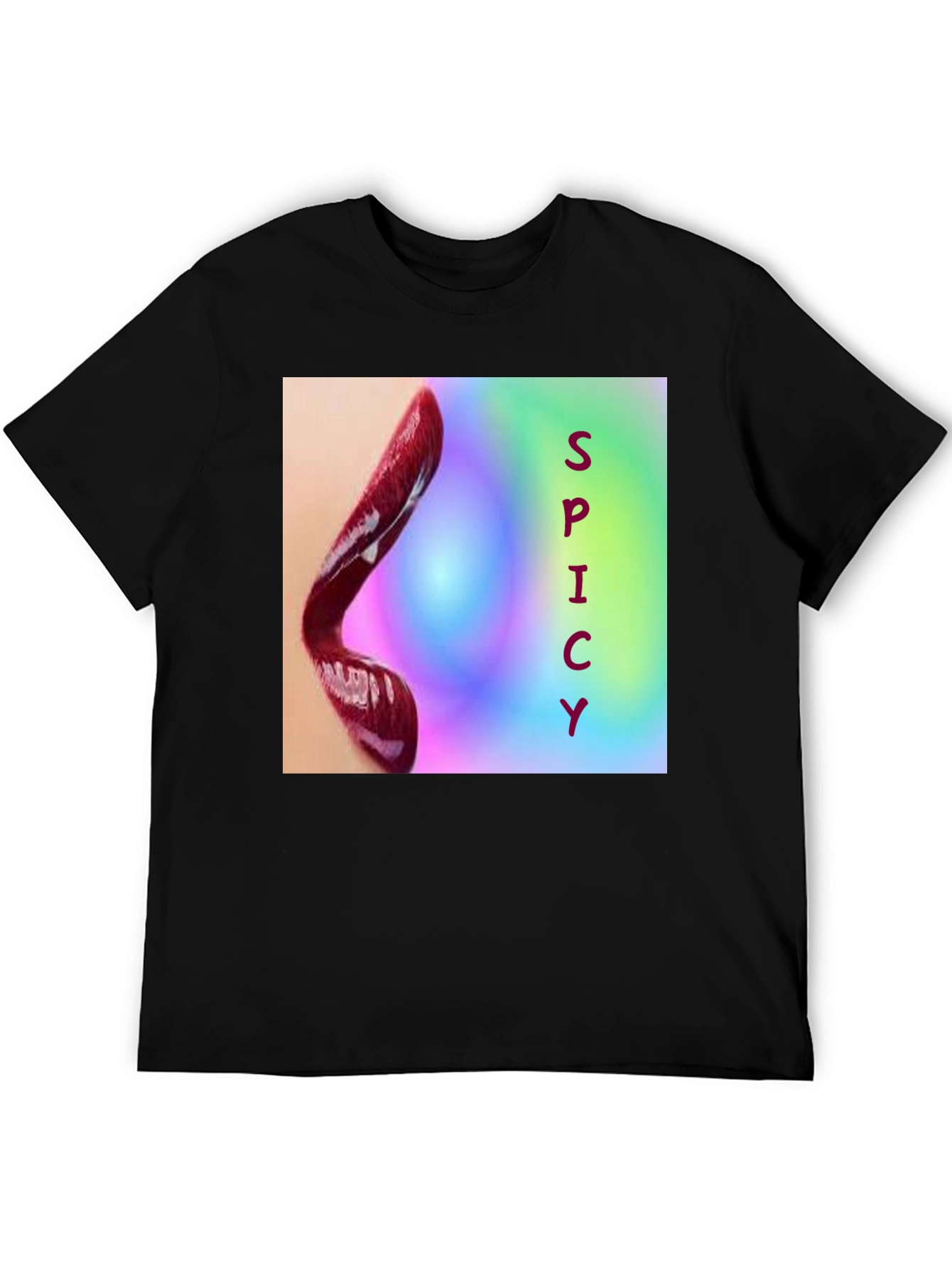 Spicy Lips Graphic Tee - Bold Statement Shirt