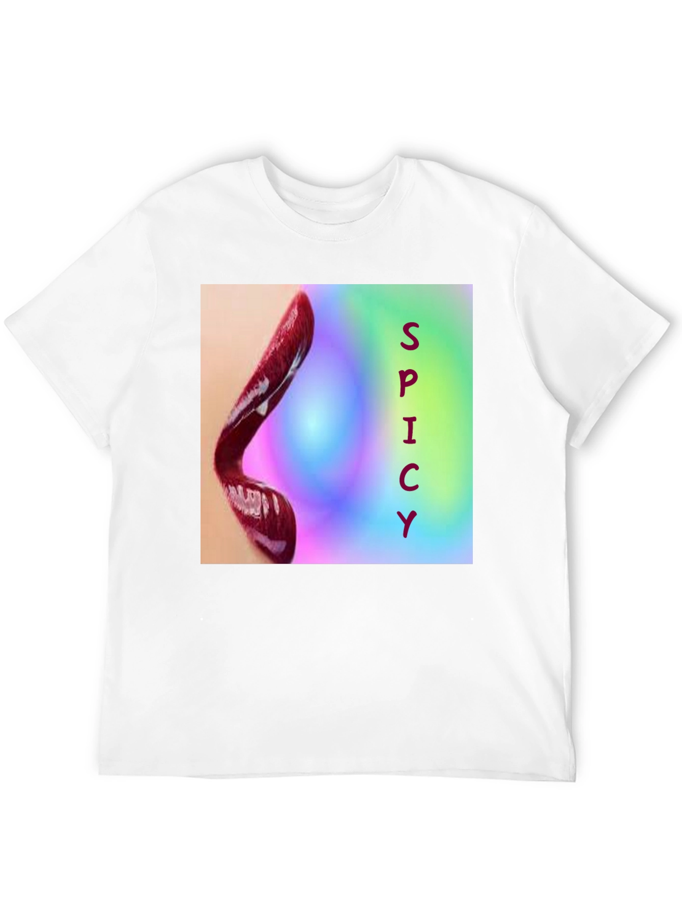 Spicy Lips Graphic Tee - Bold Statement Shirt
