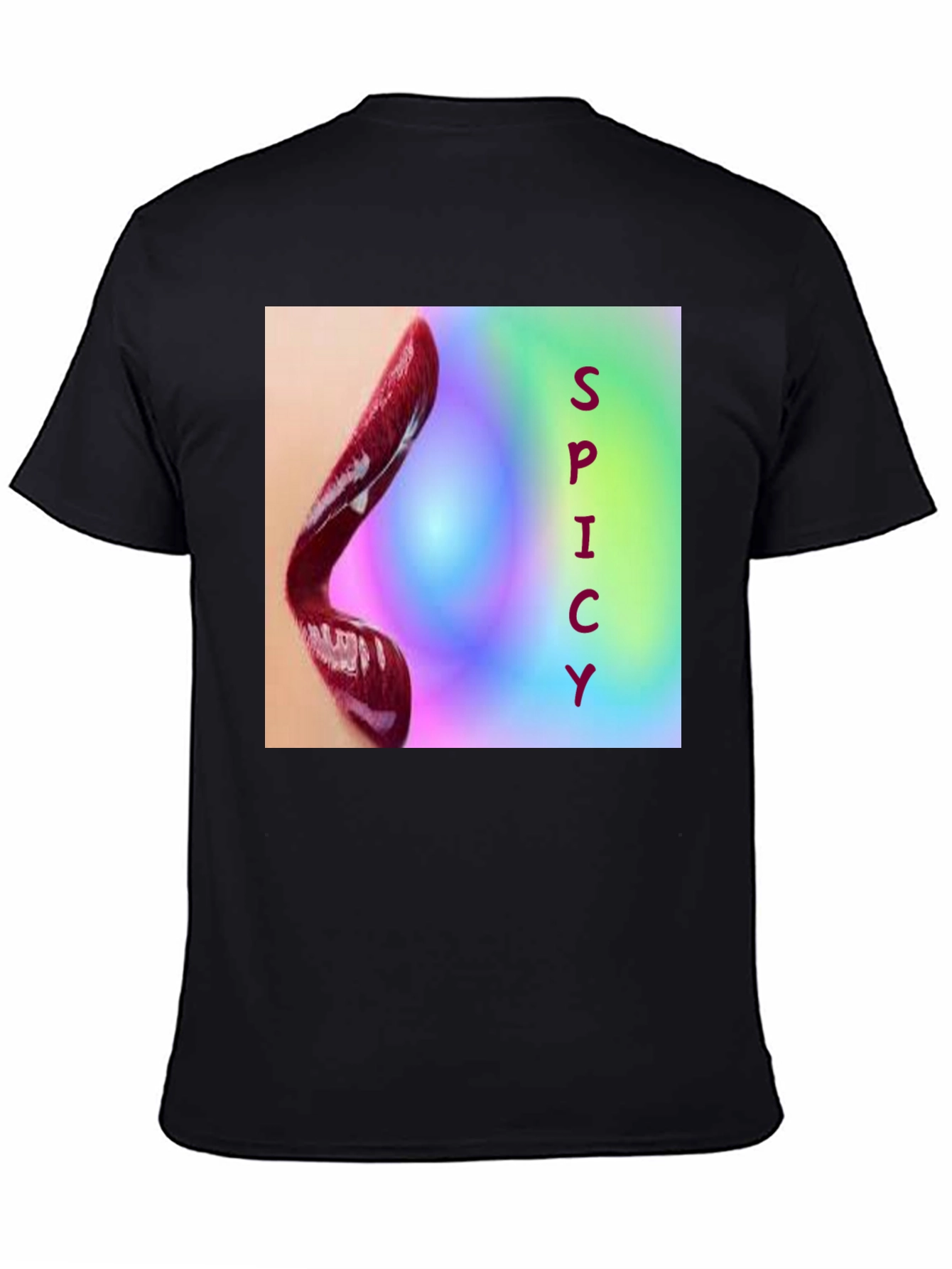 Spicy Lips Graphic Tee - Bold Statement Shirt