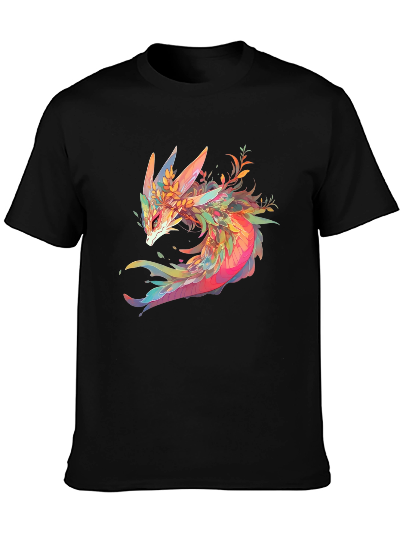 Dragon Graphic T-Shirt - Fantasy Art Tee