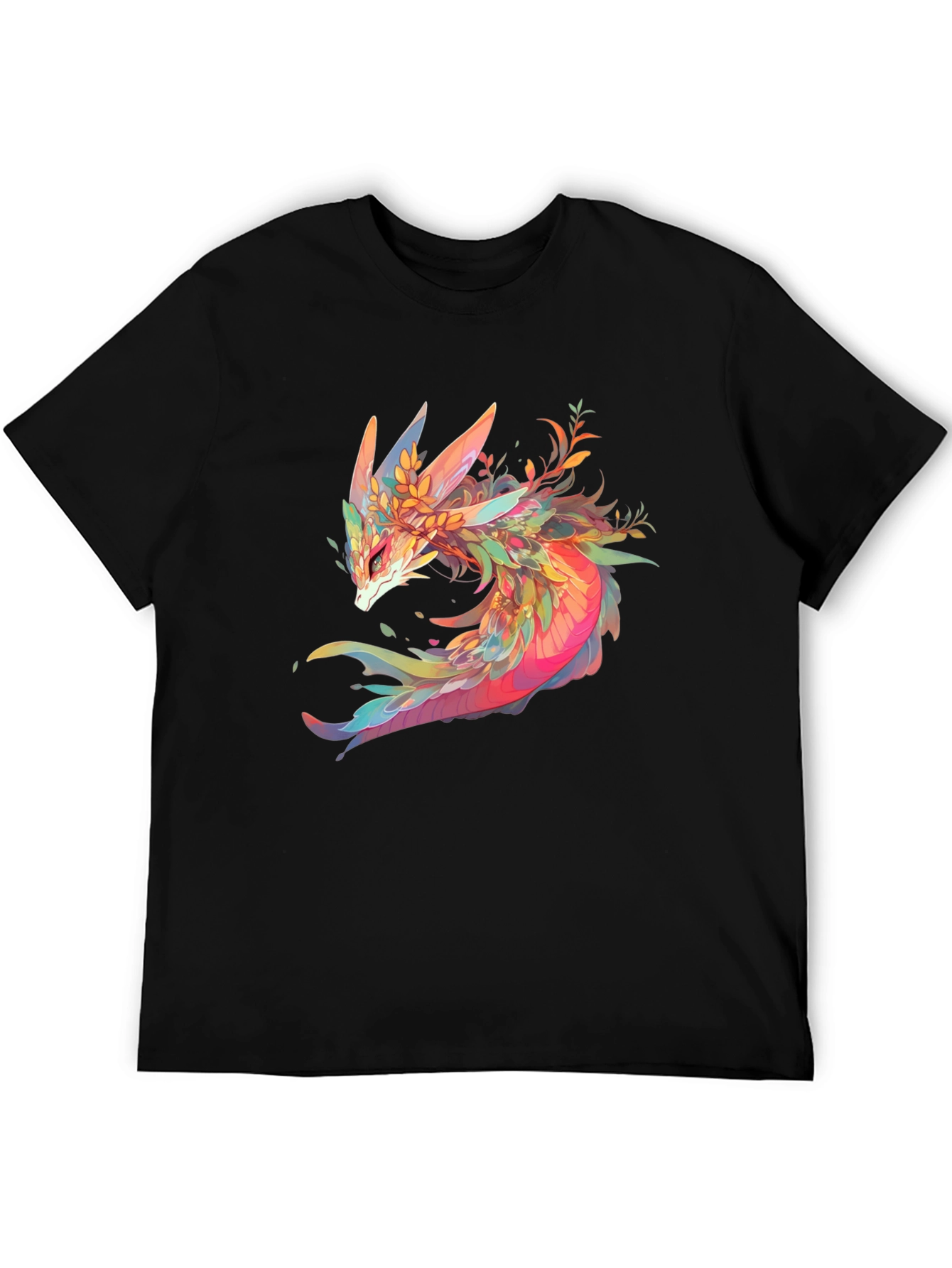 Dragon Graphic T-Shirt - Fantasy Art Tee