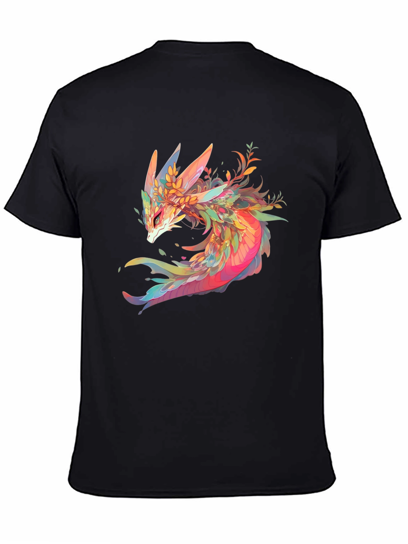 Dragon Graphic T-Shirt - Fantasy Art Tee