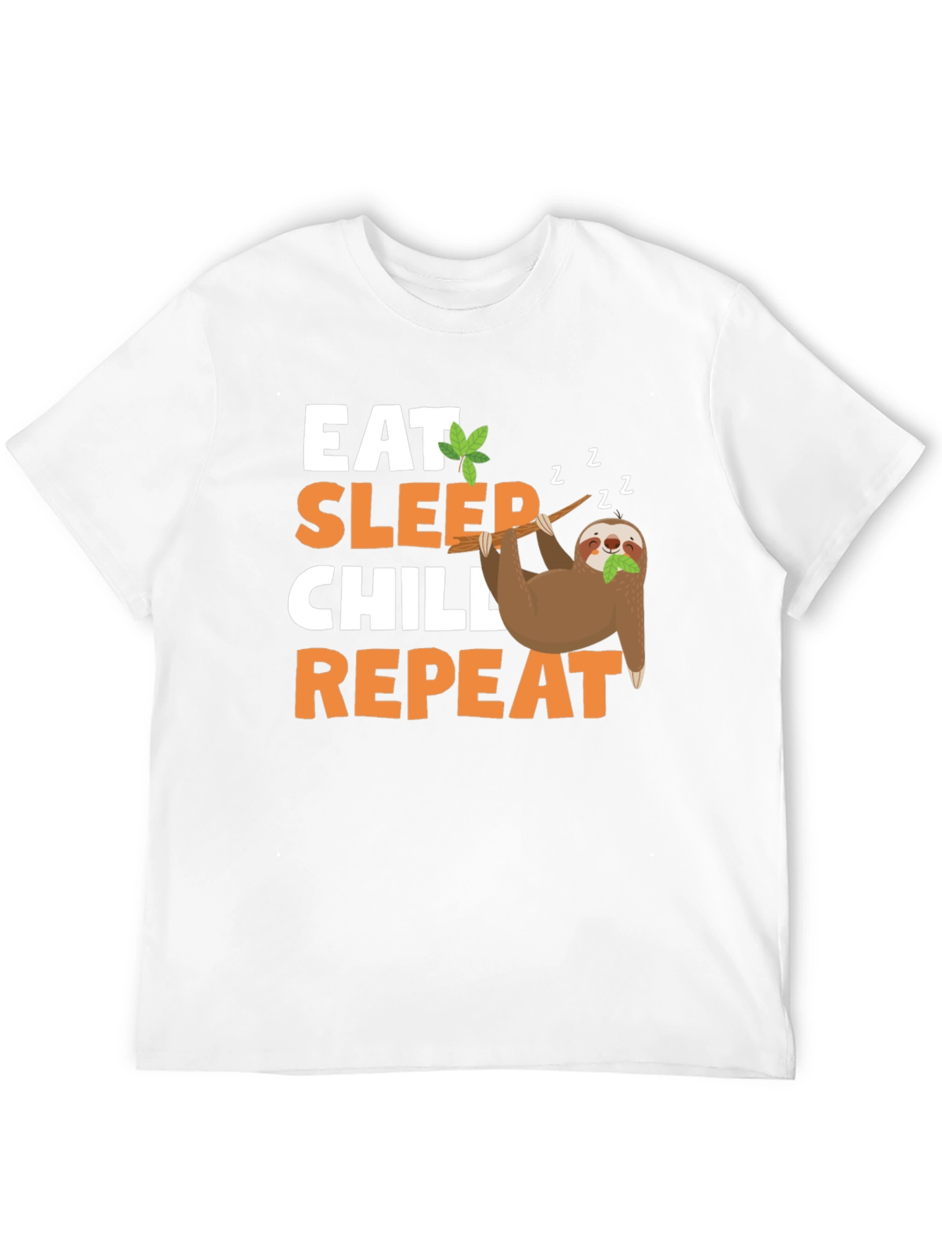 Eat Sleep Chill Repeat Sloth T-Shirt
