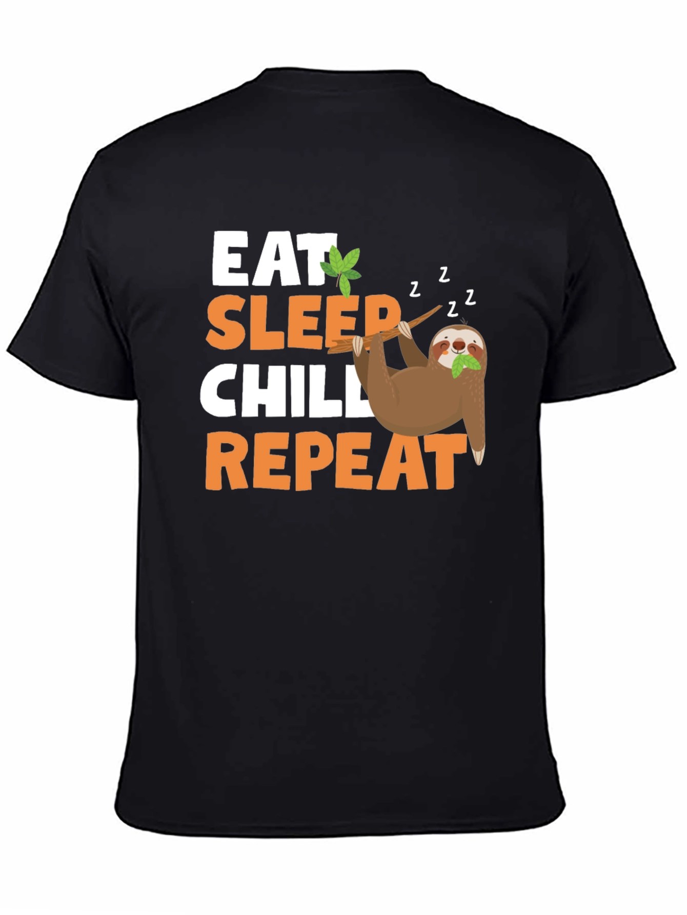 Eat Sleep Chill Repeat Sloth T-Shirt