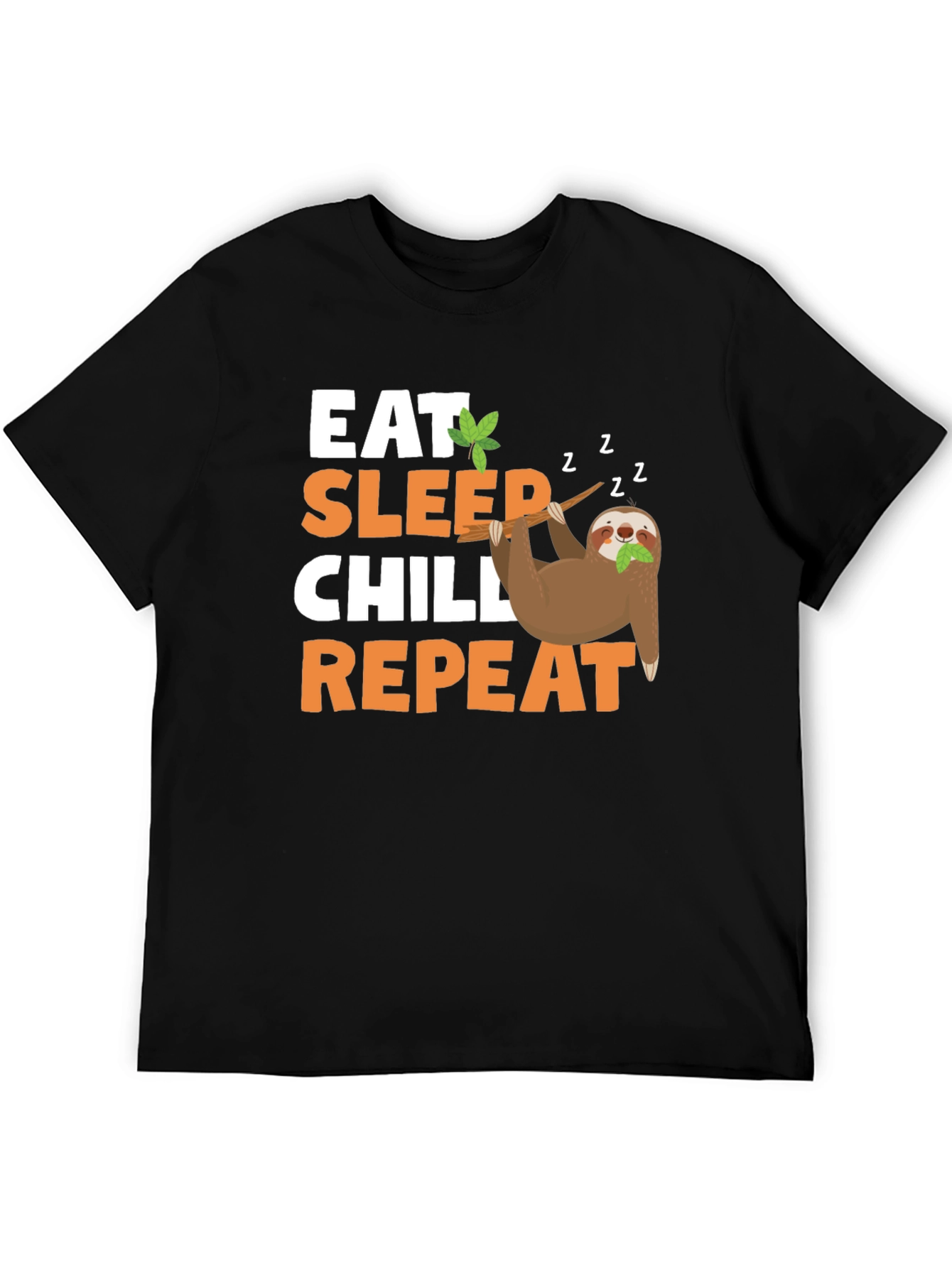 Eat Sleep Chill Repeat Sloth T-Shirt
