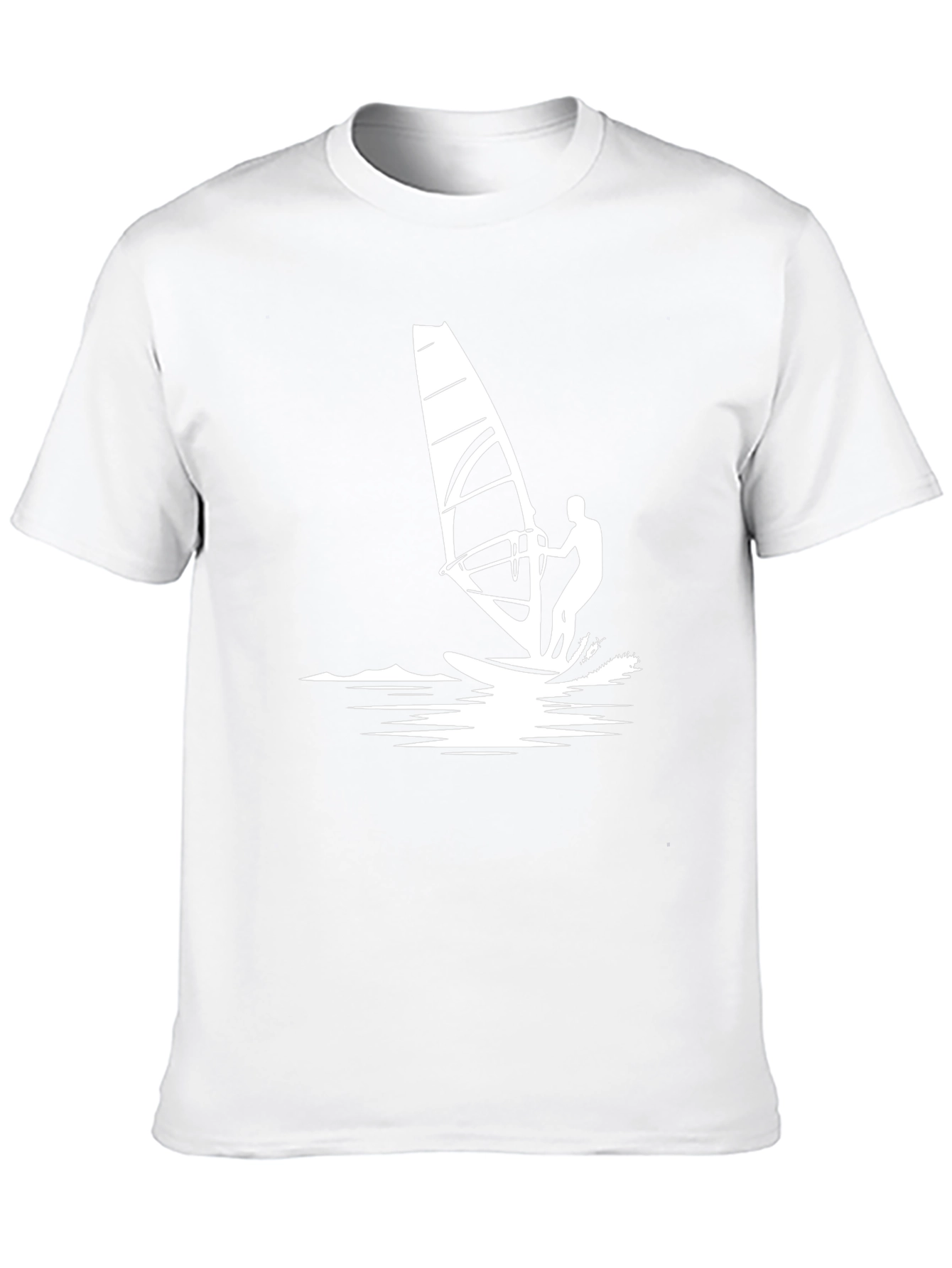 Windsurfing Graphic Tee - Black
