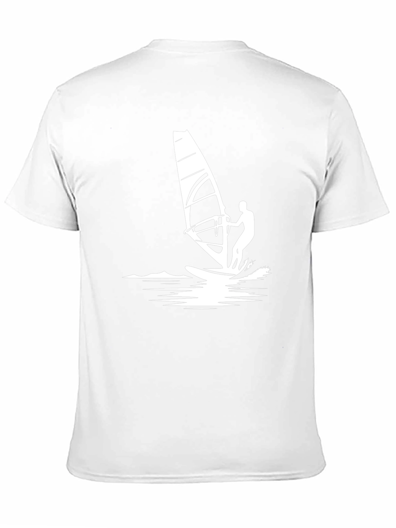 Windsurfing Graphic Tee - Black