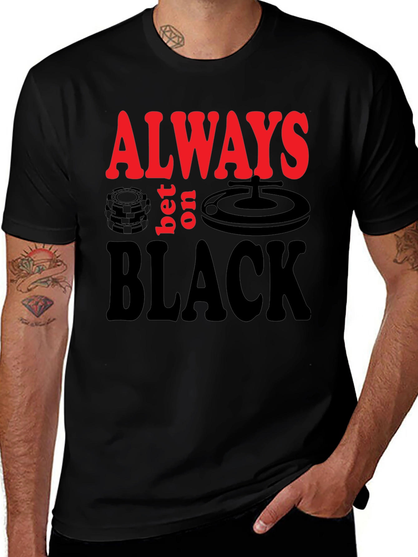 Always Bet on Black Graphic Tee
