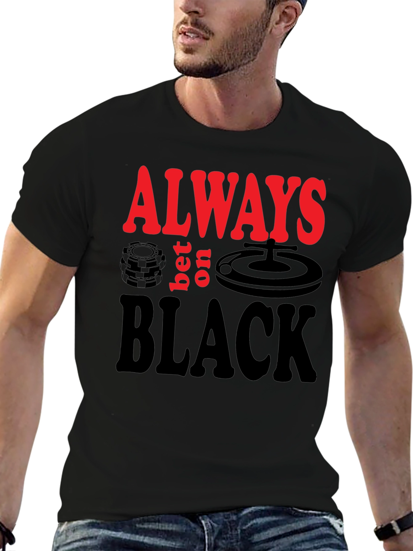 Always Bet on Black Graphic Tee