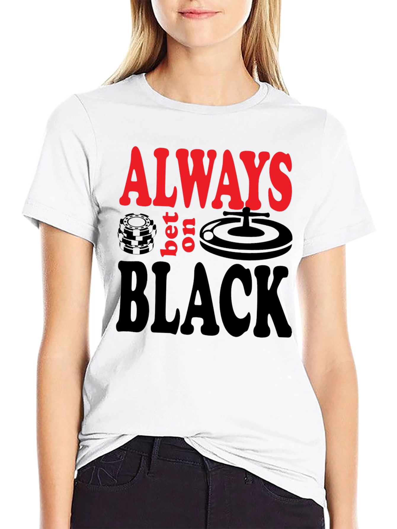 Always Bet on Black Graphic Tee