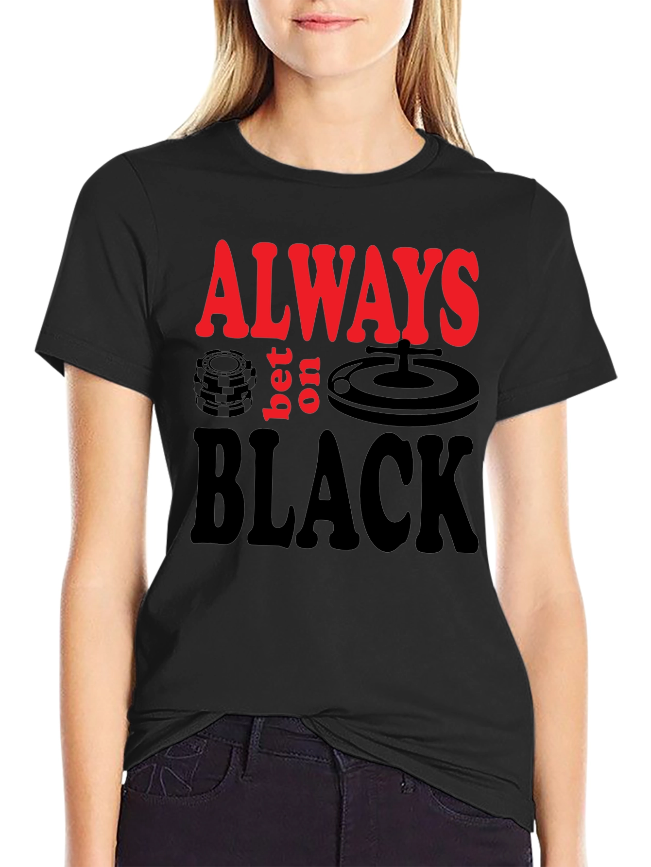 Always Bet on Black Graphic Tee