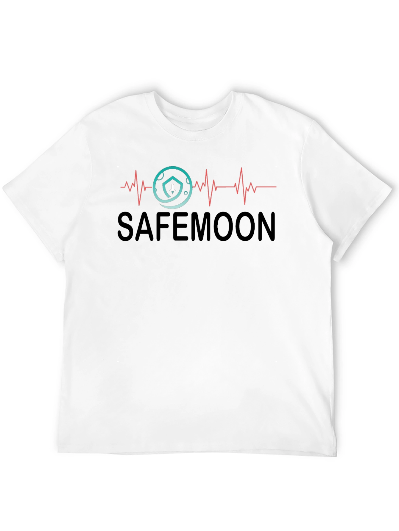 Safemoon Heartbeat Graphic T-Shirt