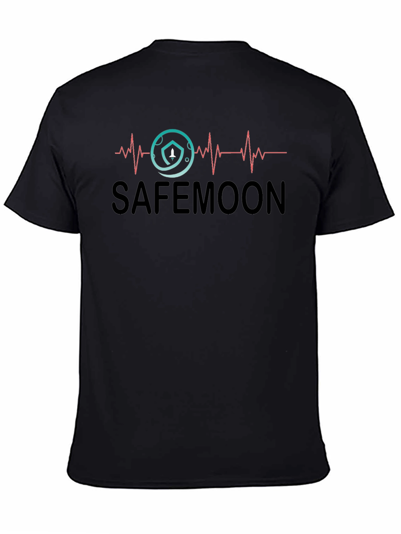Safemoon Heartbeat Graphic T-Shirt