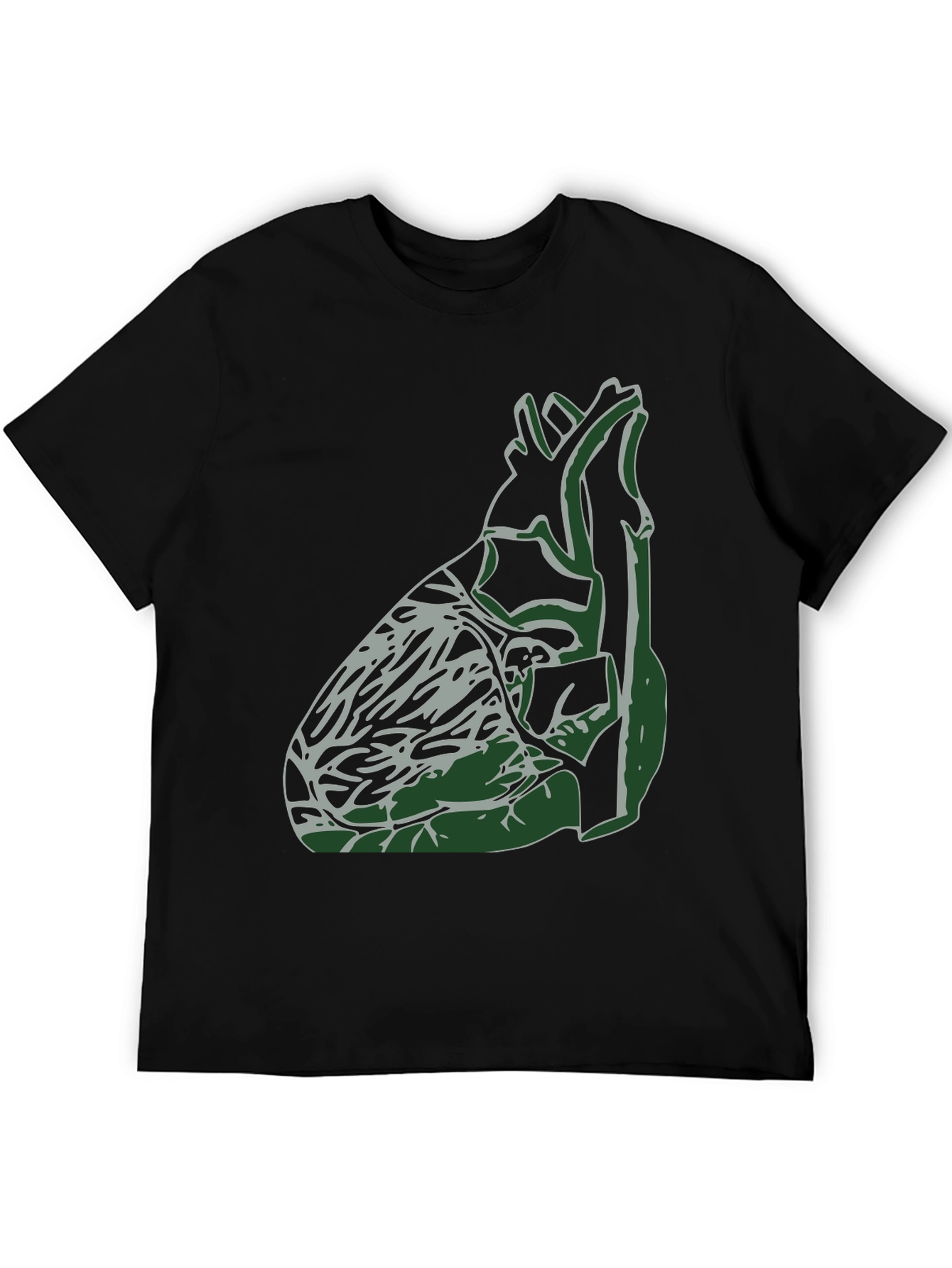 Anatomical Heart Graphic Tee - Unique Design