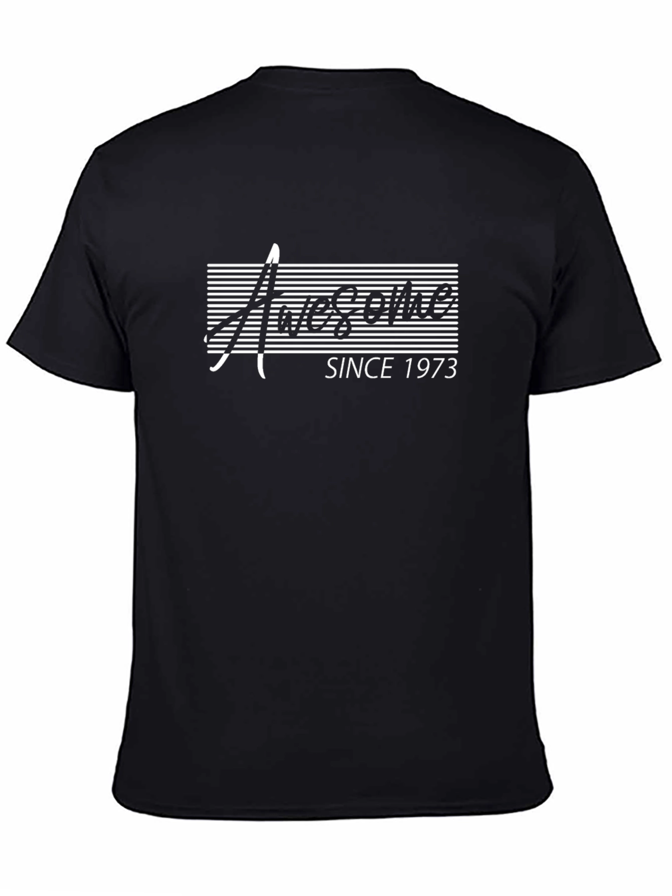 Awesome Since 1973 Black T-Shirt