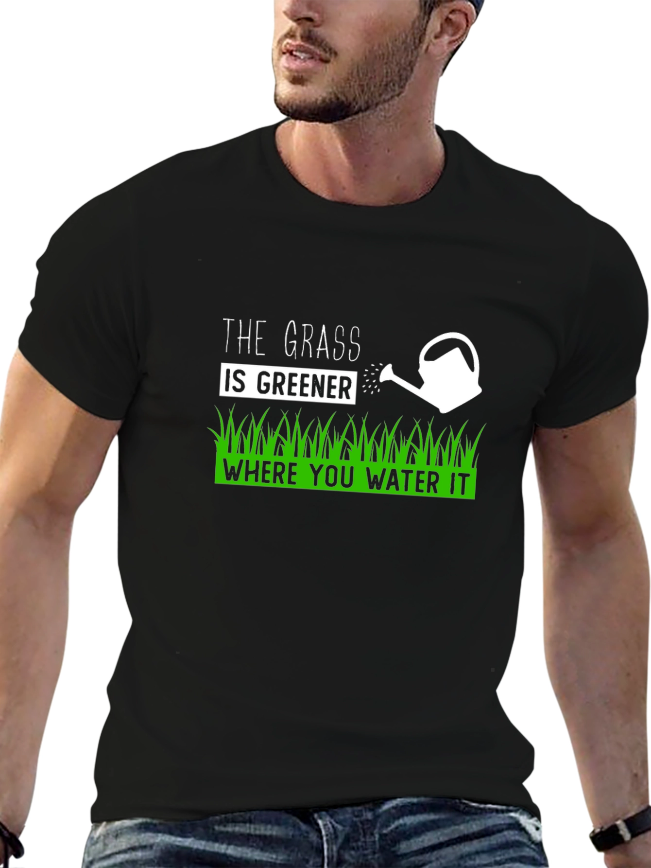 The Grass Is Greener Graphic Tee