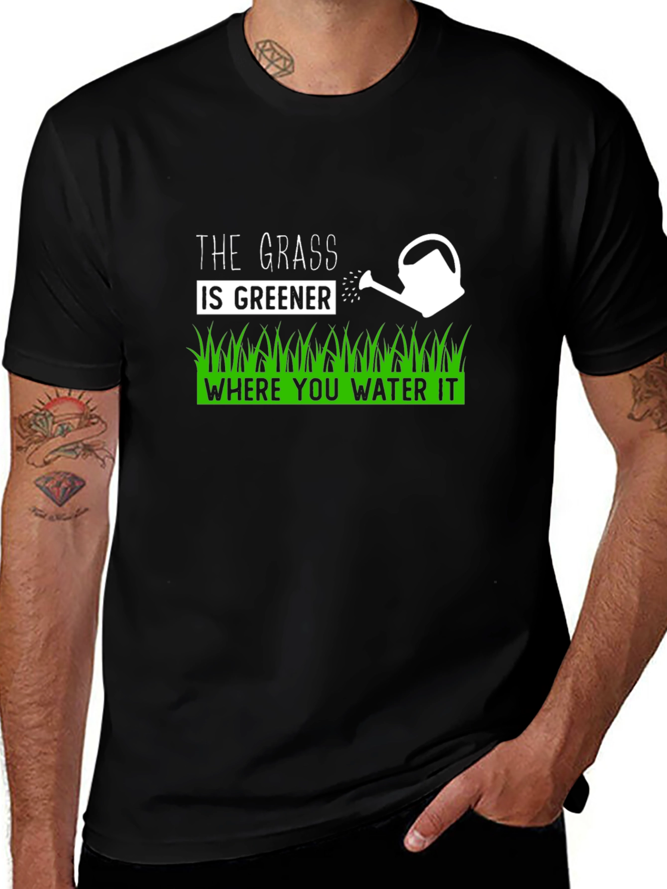 The Grass Is Greener Graphic Tee