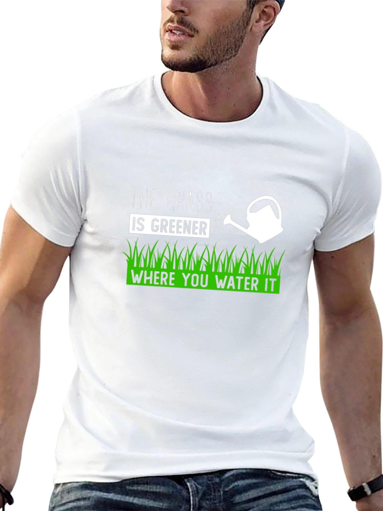 The Grass Is Greener Graphic Tee