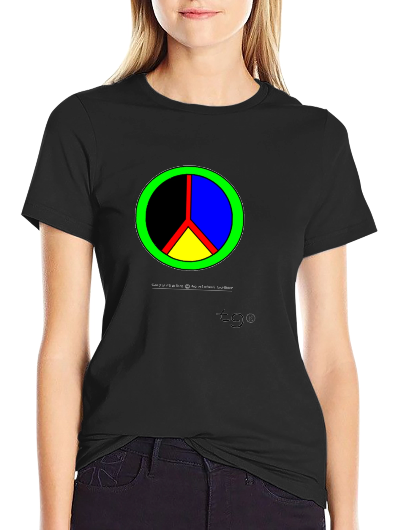 Colorful Peace Sign T-Shirt