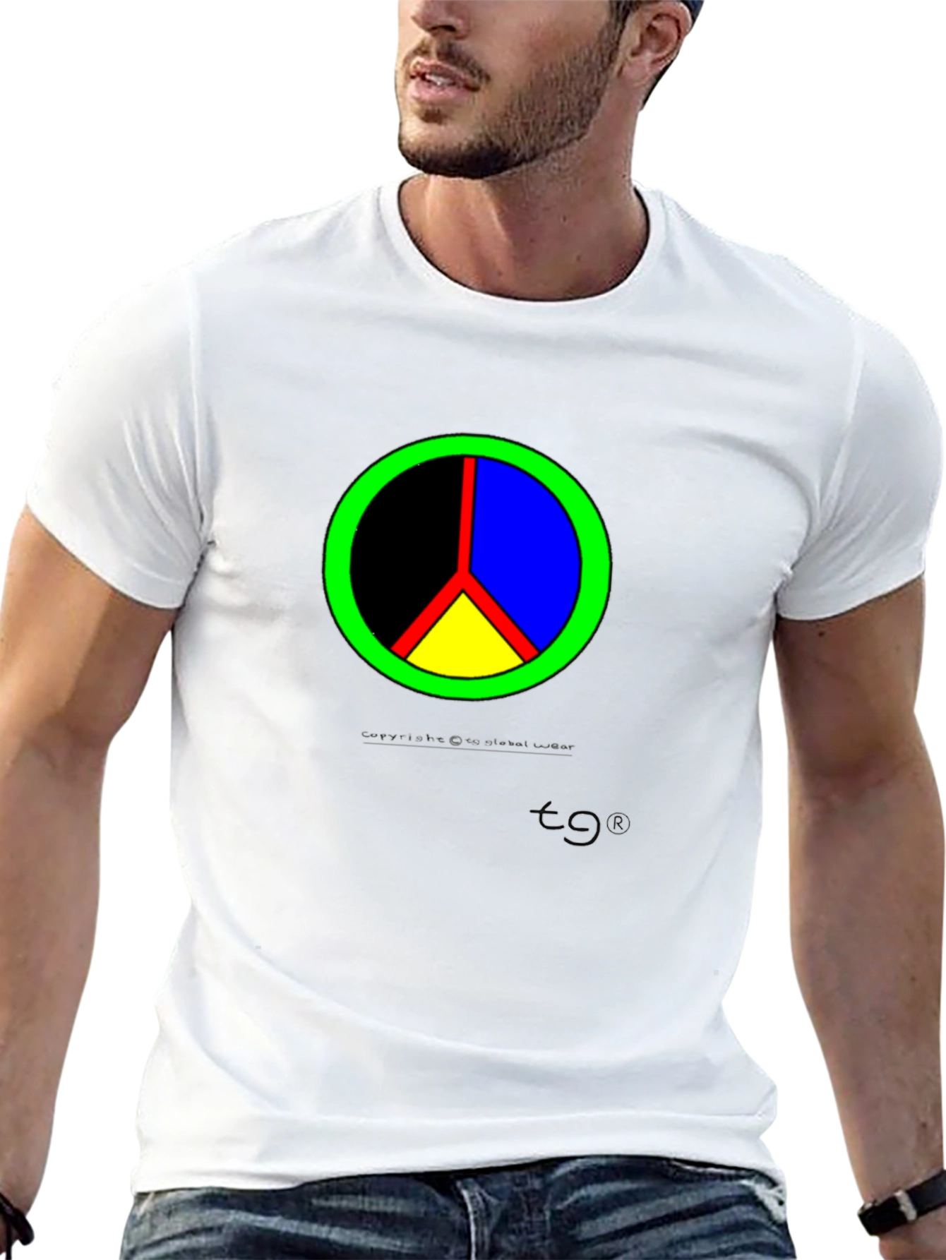 Colorful Peace Sign T-Shirt