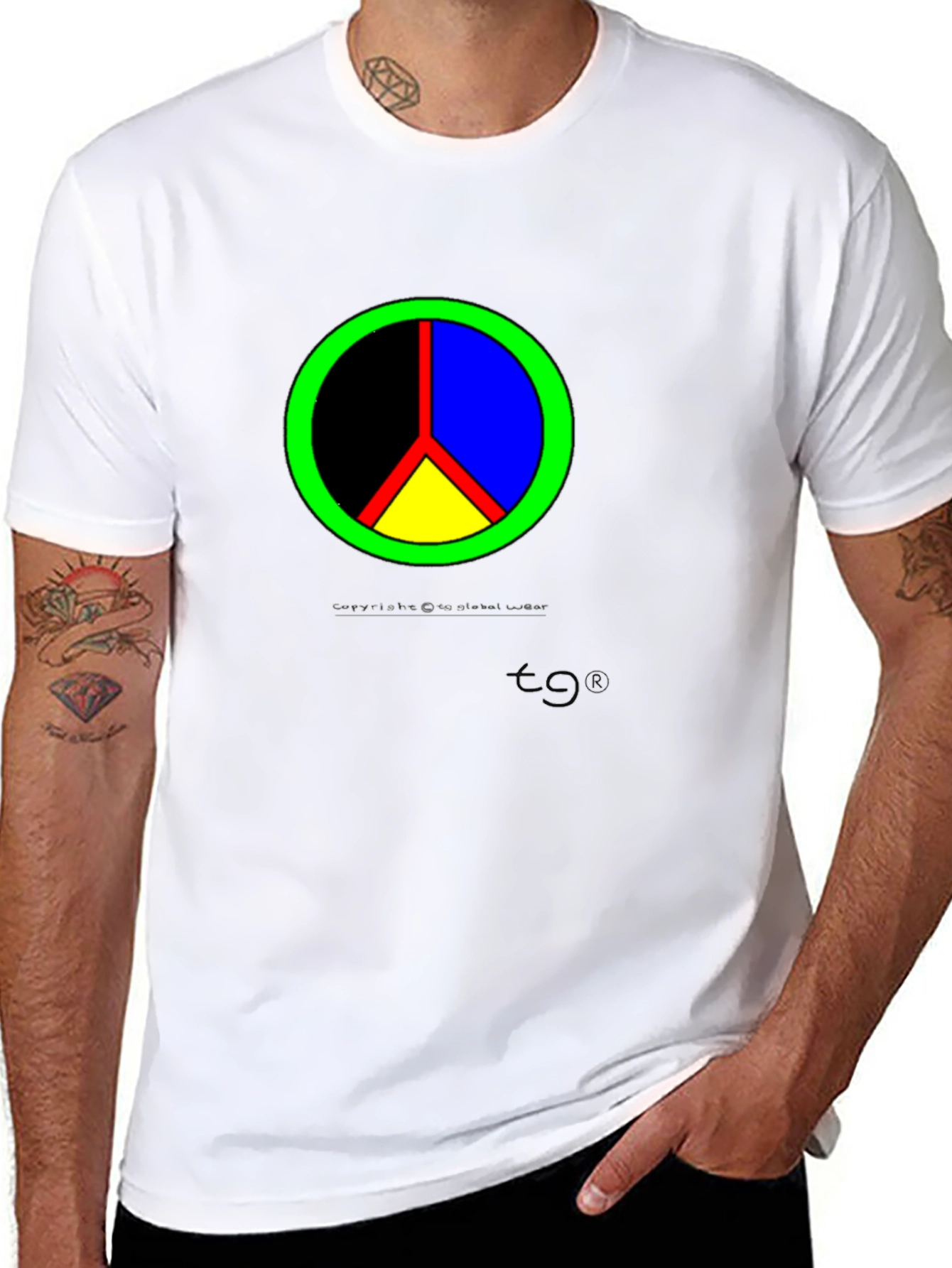 Colorful Peace Sign T-Shirt