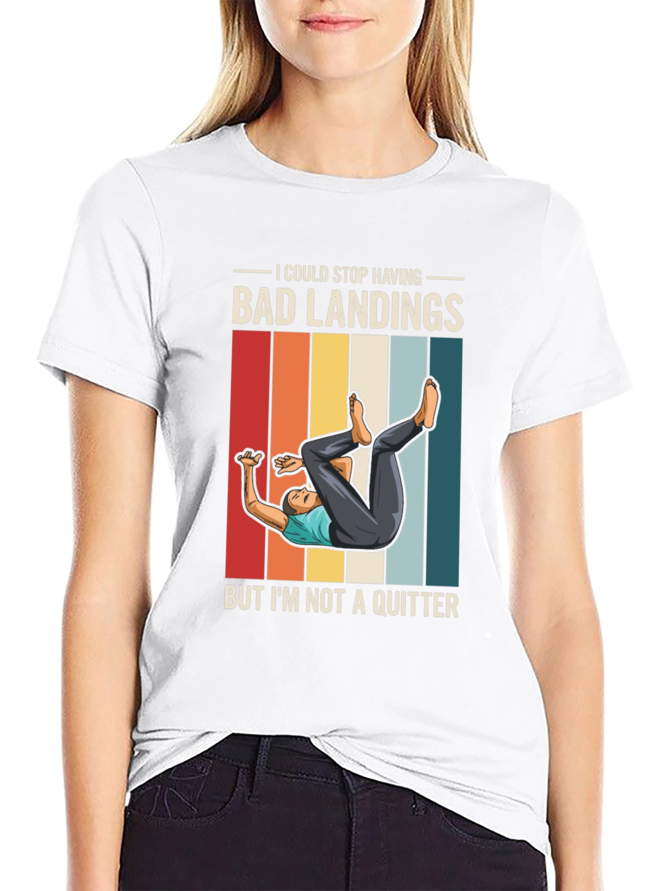 Bad Landings No Quitter T-Shirt