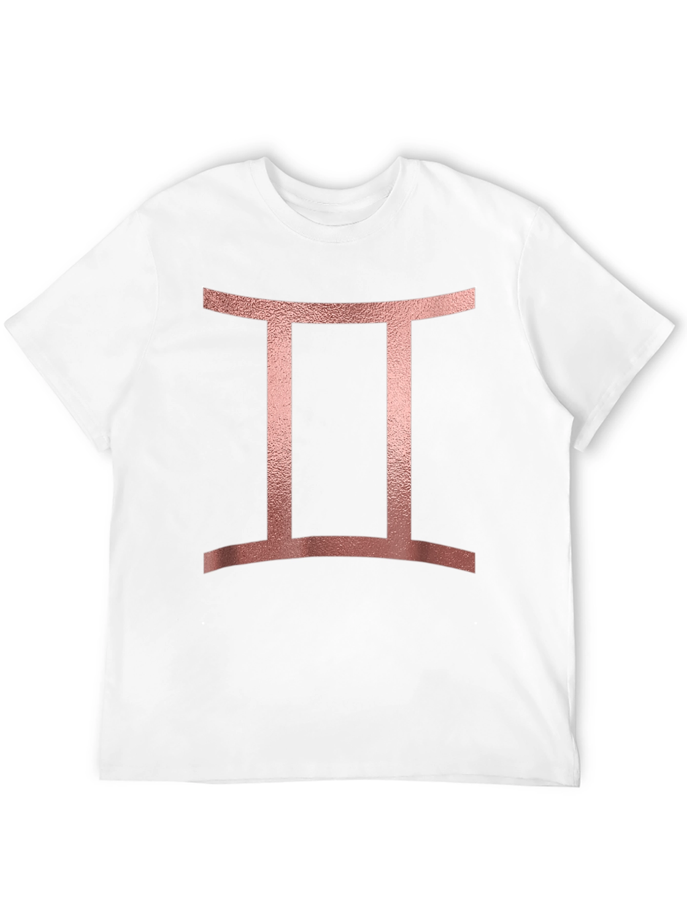 Gemini Zodiac Sign T-Shirt - Black Tee