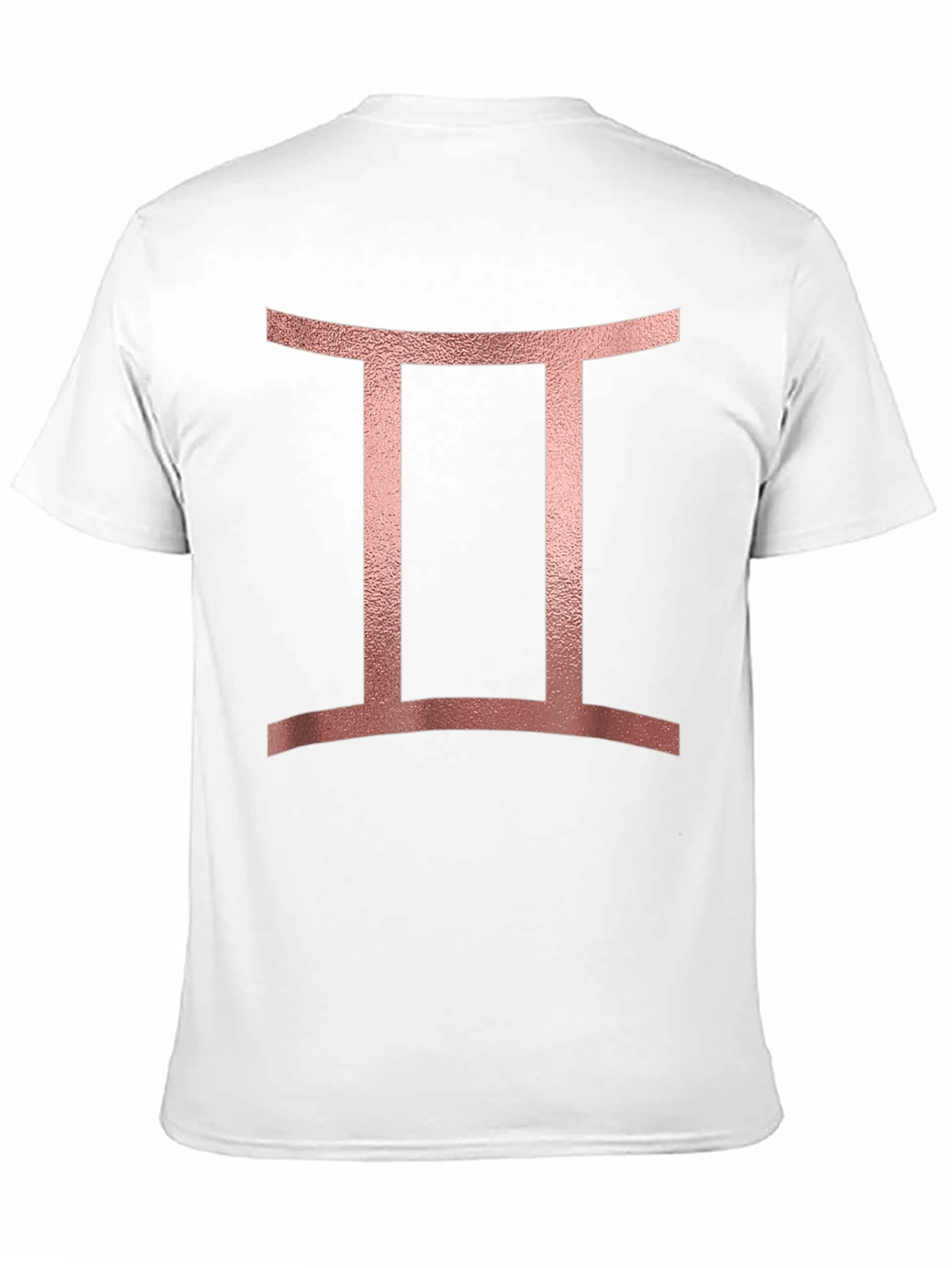 Gemini Zodiac Sign T-Shirt - Black Tee