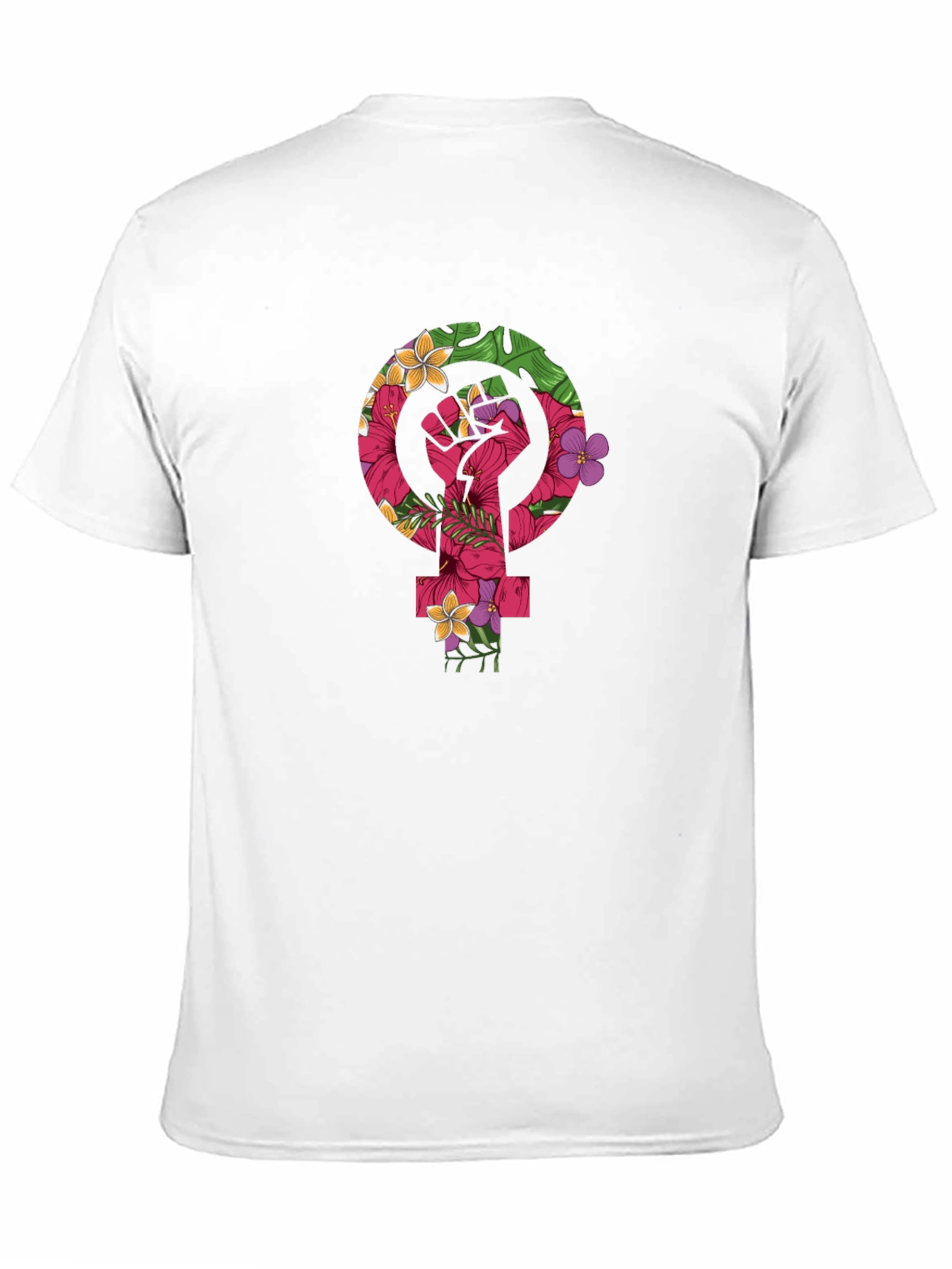 Feminist Floral Fist T-Shirt