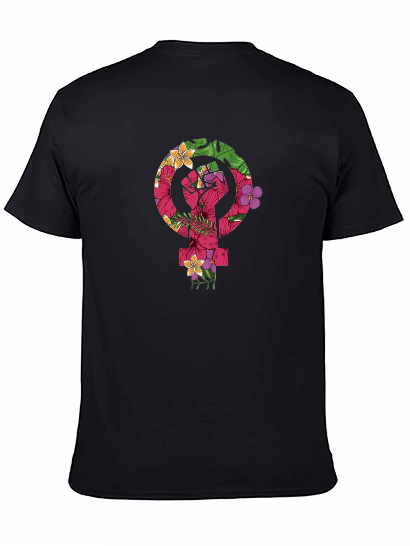 Feminist Floral Fist T-Shirt