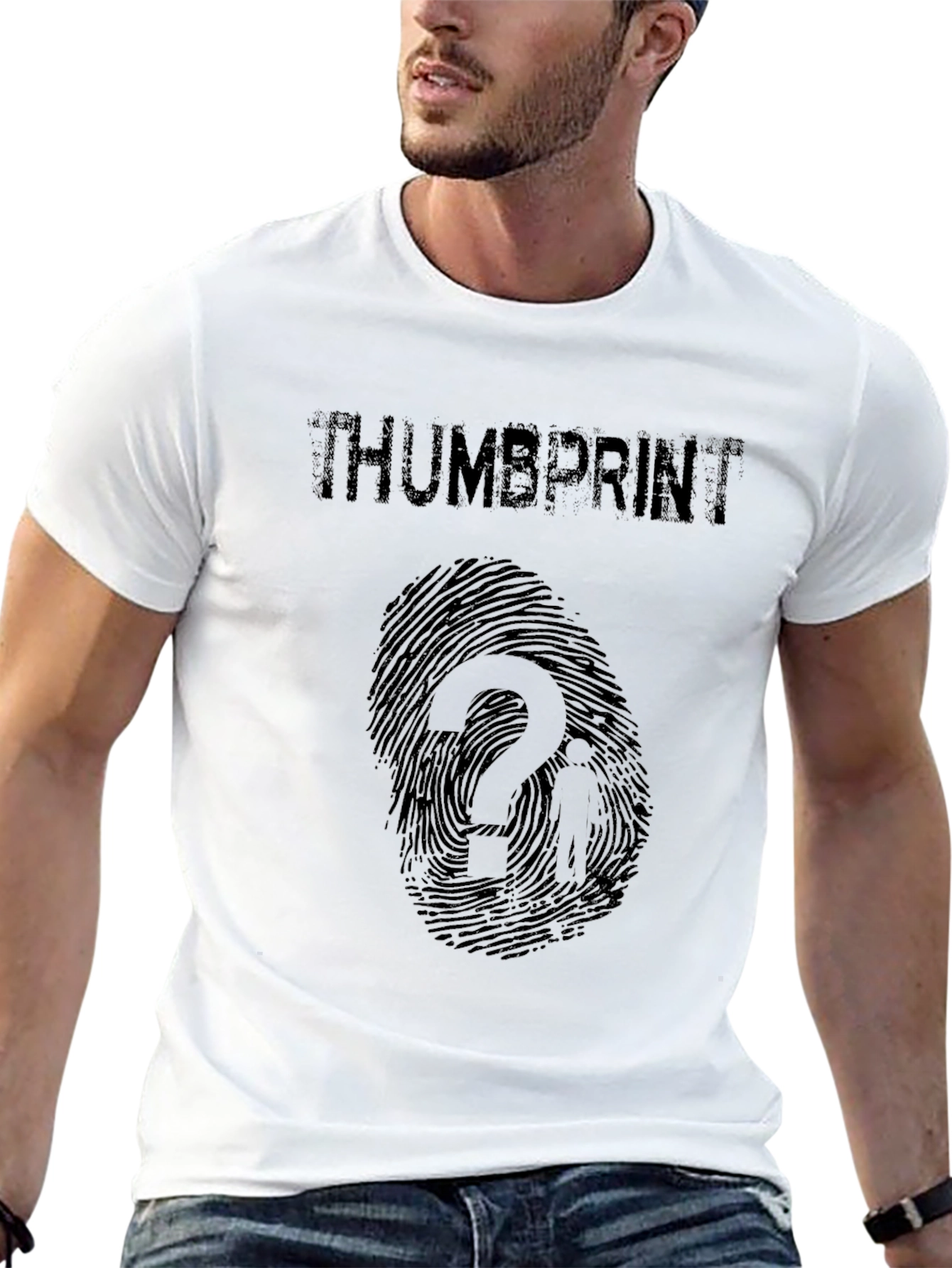 Thumbprint Question T-Shirt