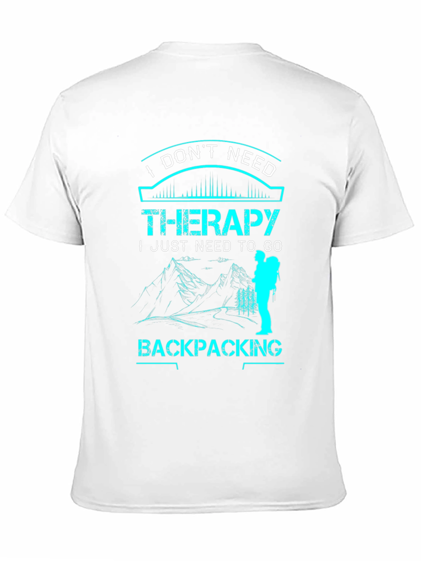 Backpacking Therapy Graphic T-Shirt